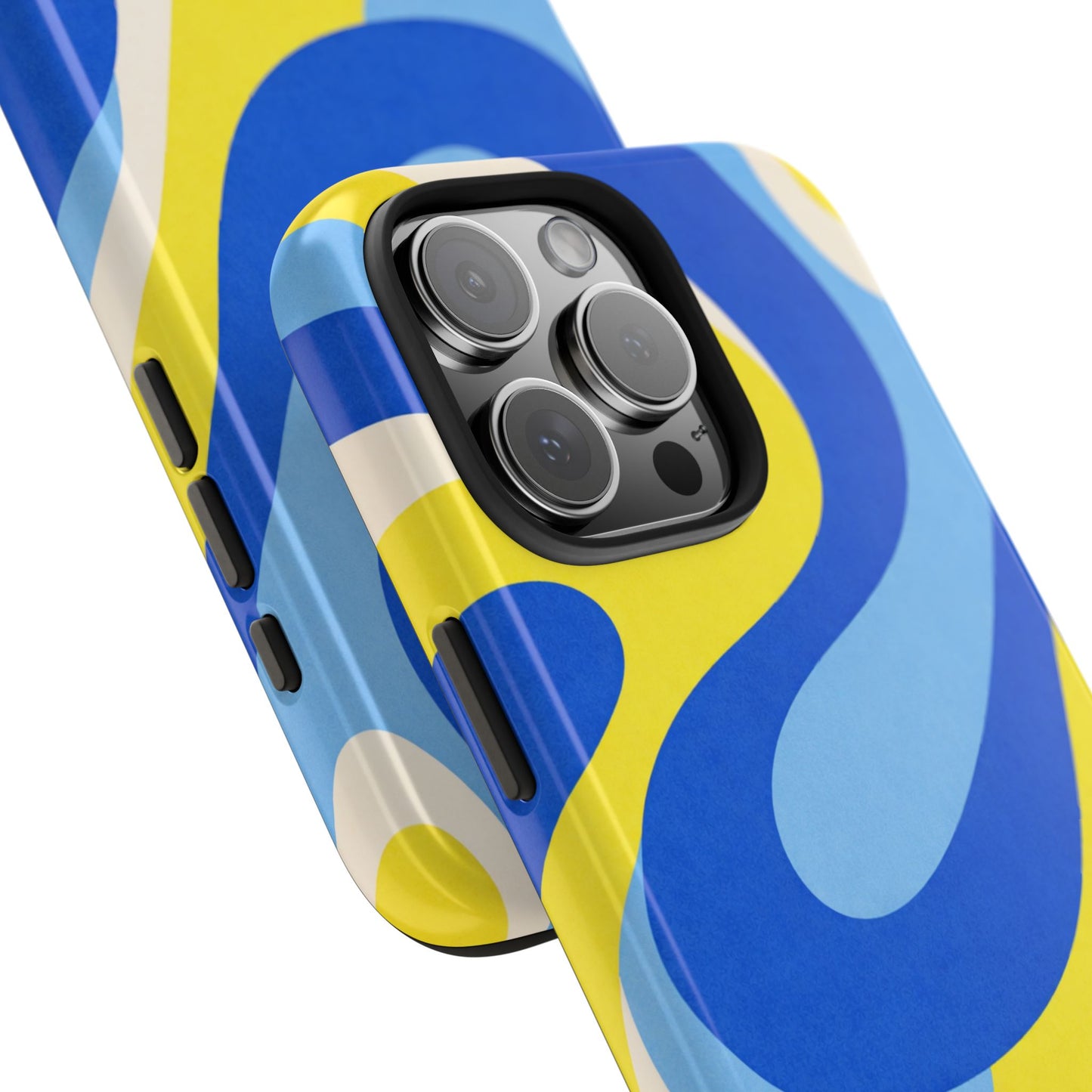 Cobalt Blue Lemon - iPhone Case