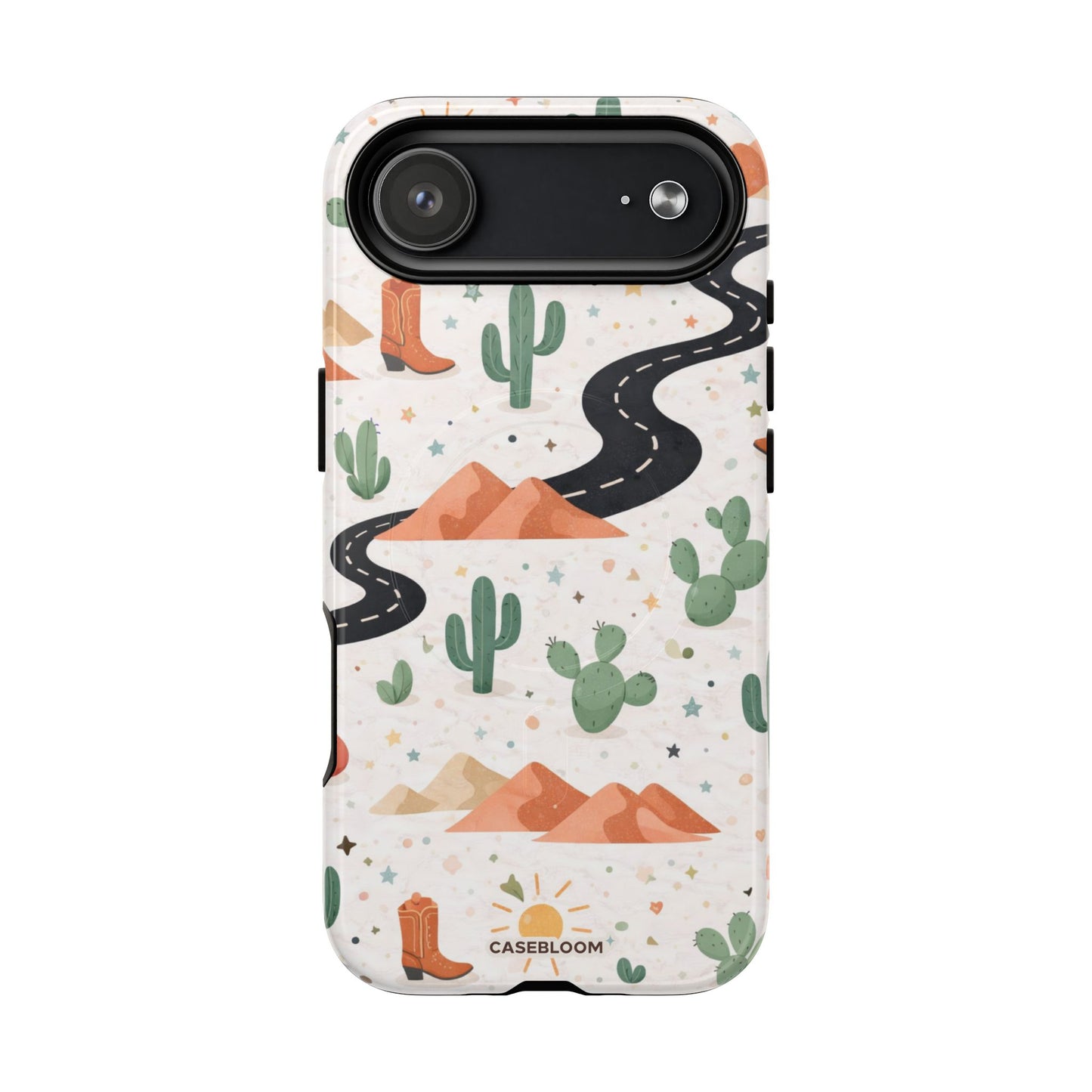 Desert Drift Road - iPhone Case