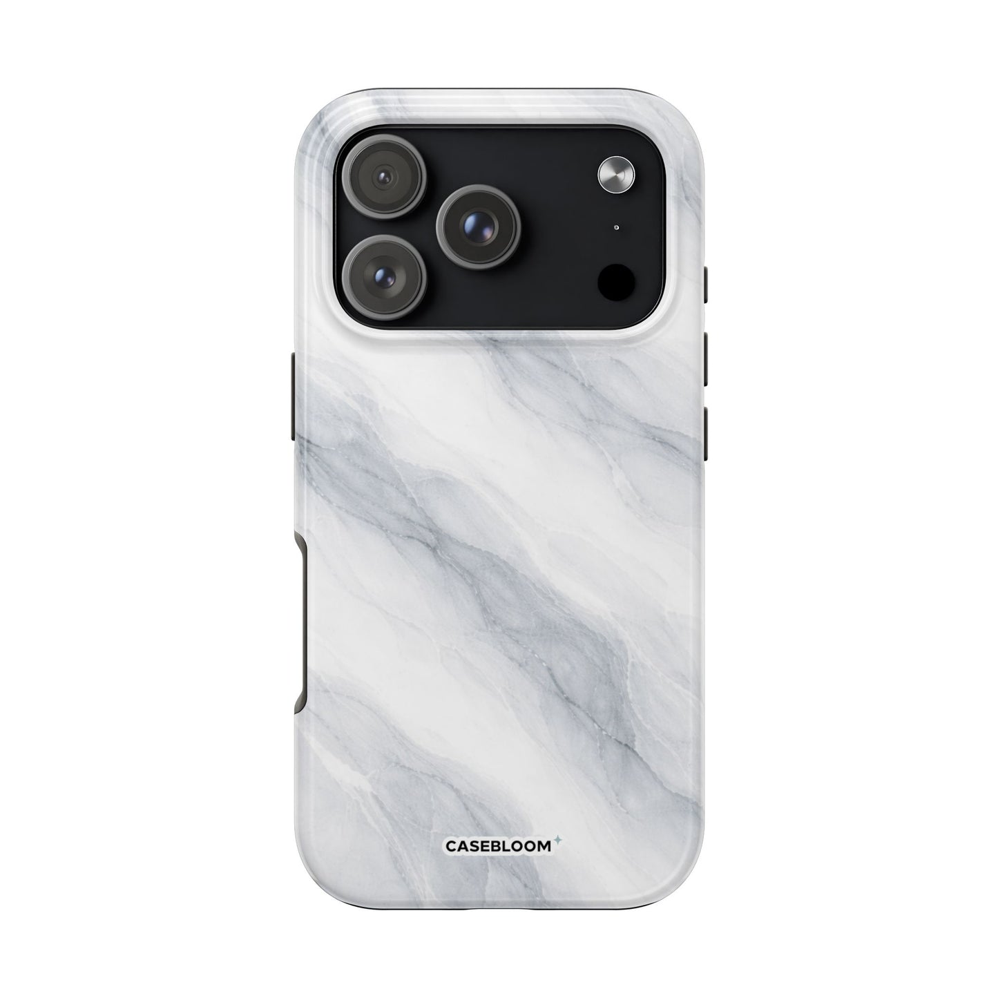 Silver Marble - iPhone Case