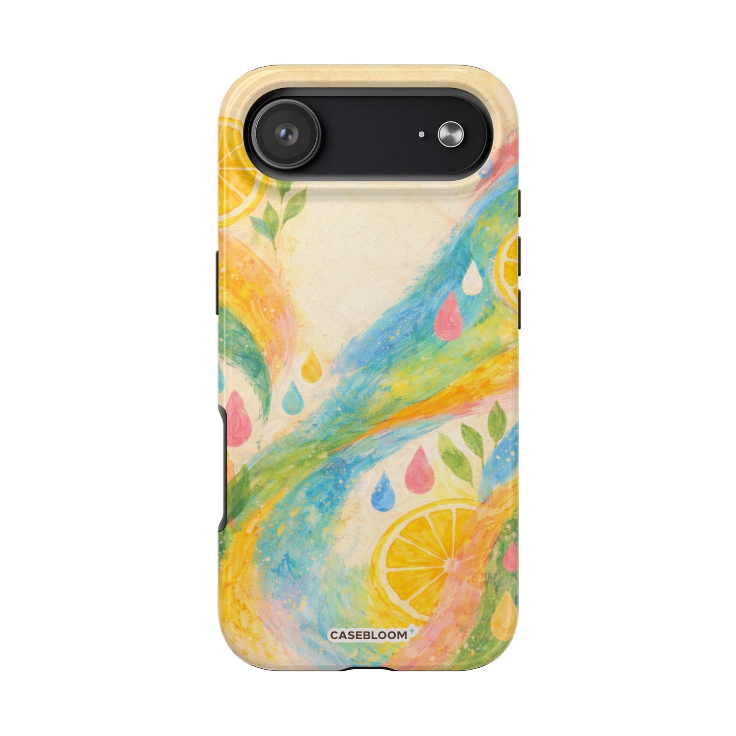 Painted Citrus Brushstroke - iPhone Case