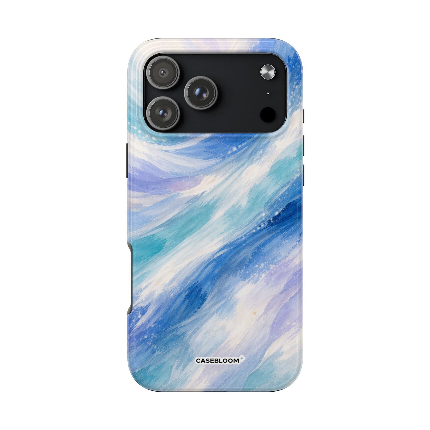 Azure Brushstroke - iPhone Case