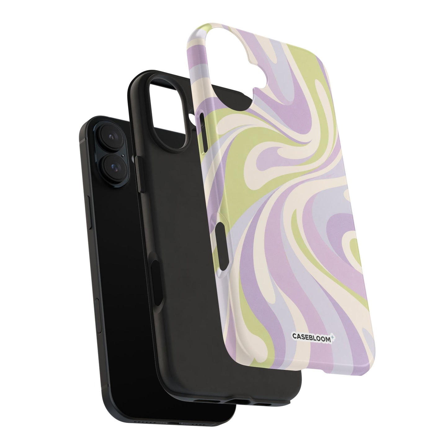 Pistachio Swirl - iPhone Case