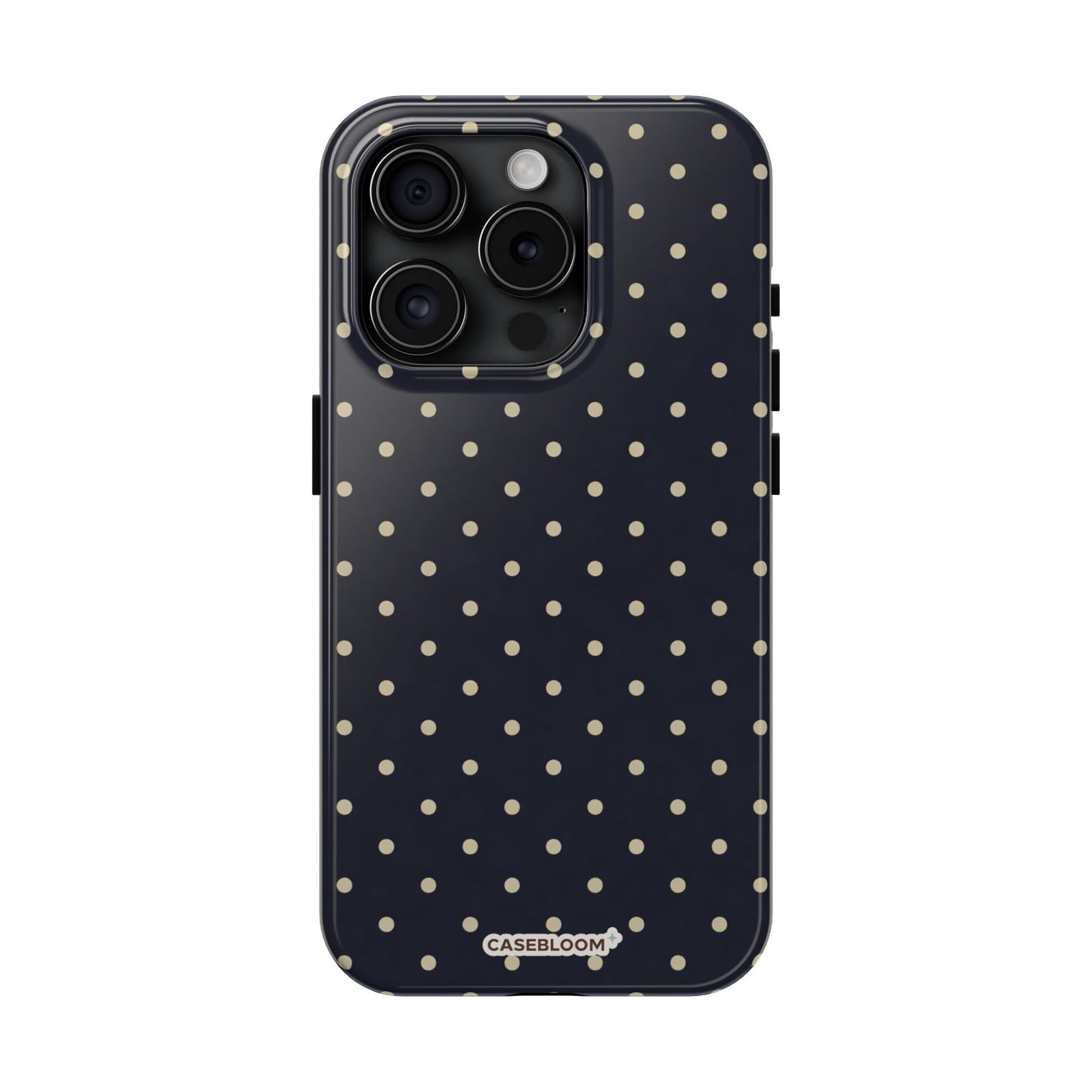 Midnight Blue Mini Dot - iPhone Case