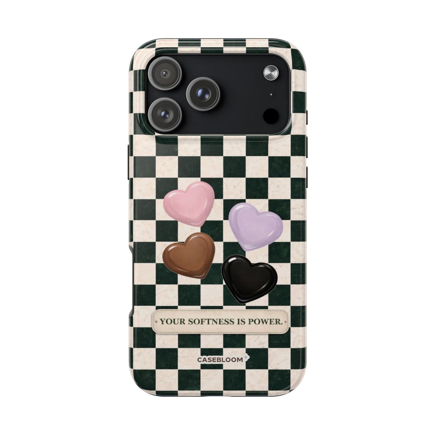 Velvet Check - iPhone Case