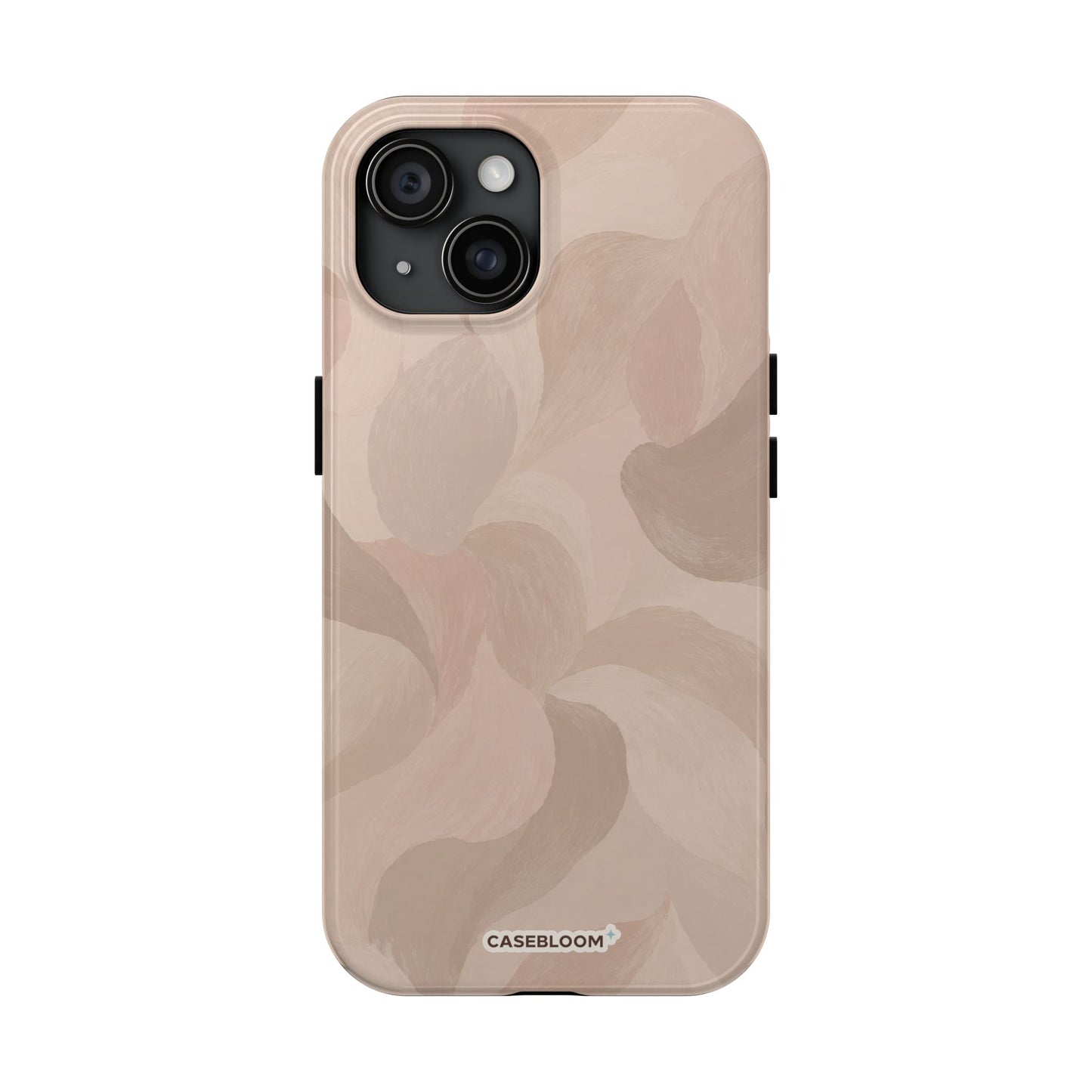 Nude Twist Petals - iPhone Case