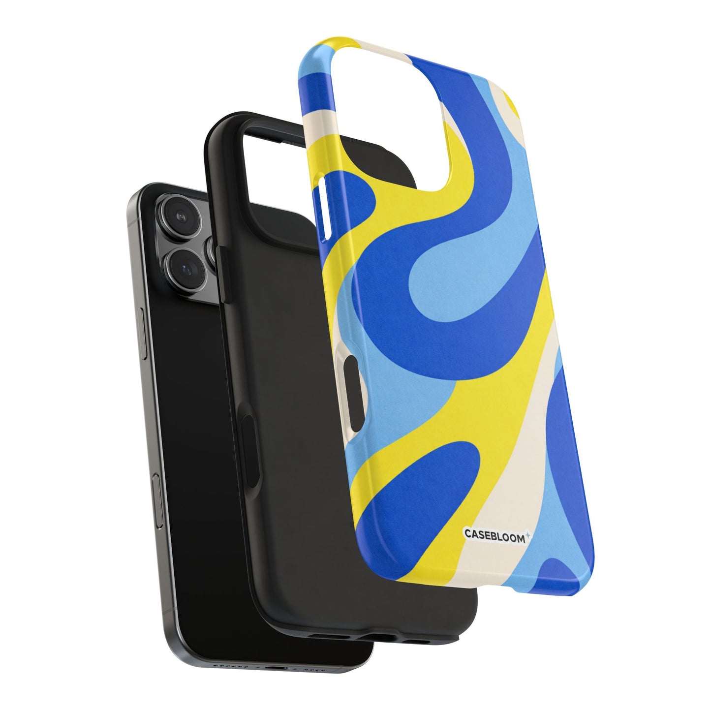 Cobalt Blue Lemon - iPhone Case