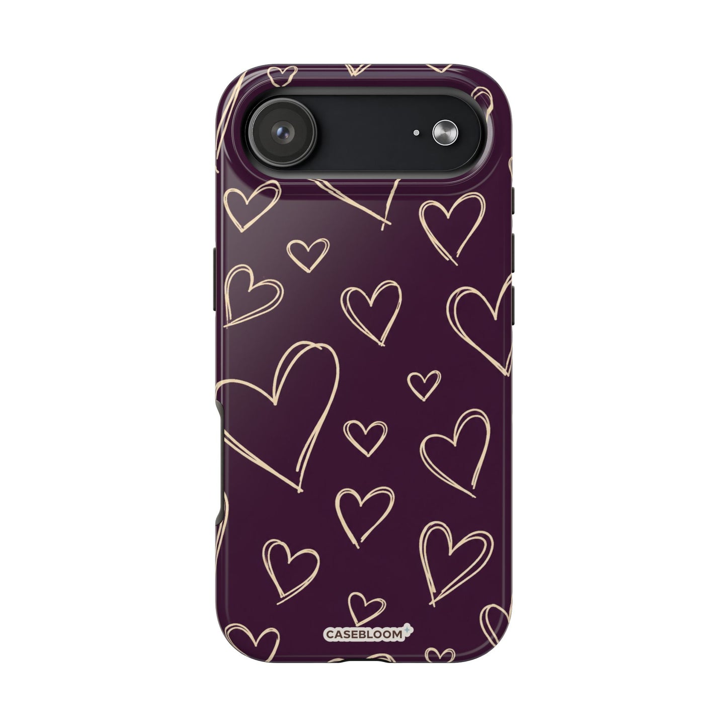 Velvet Hearts - iPhone Case