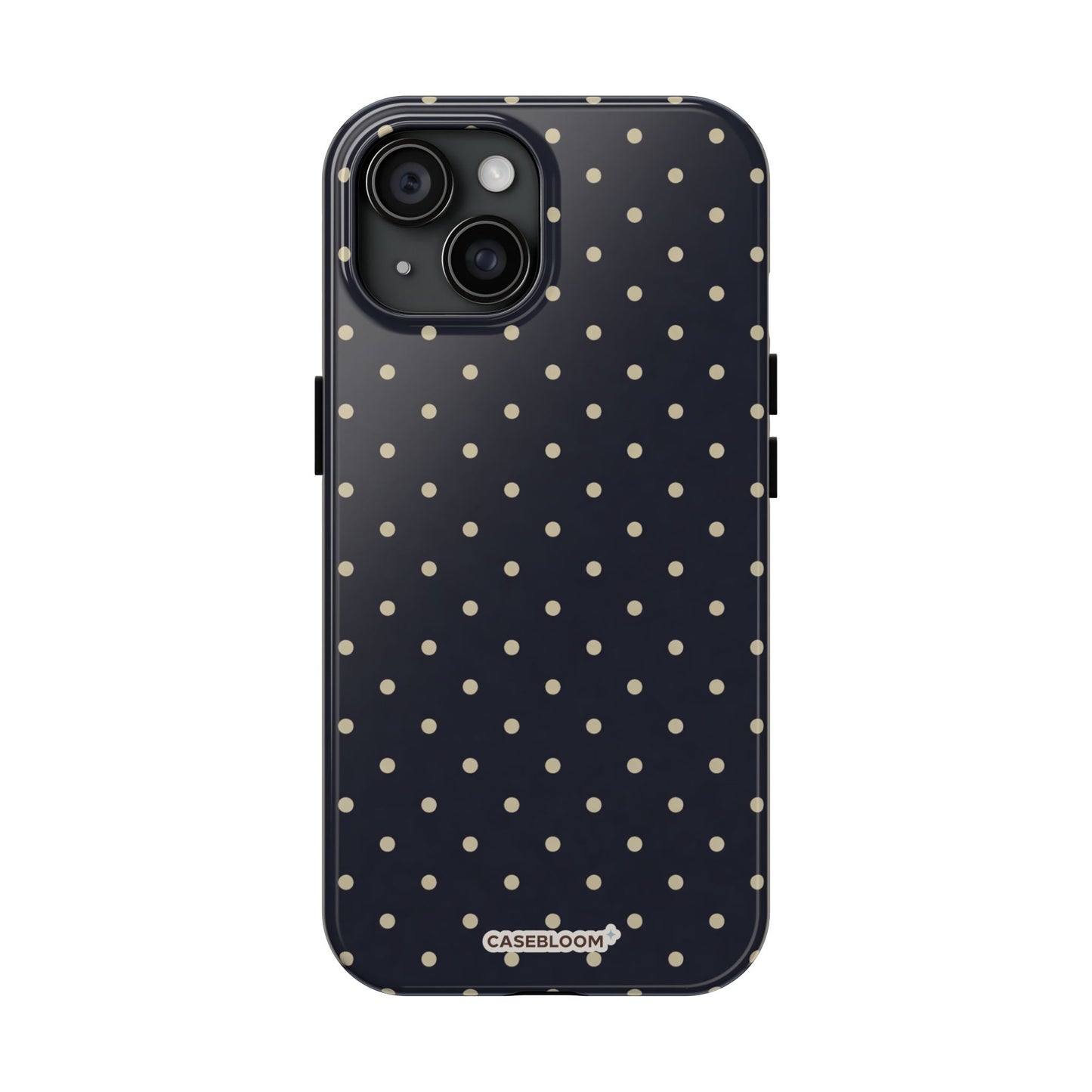 Midnight Blue Mini Dot - iPhone Case