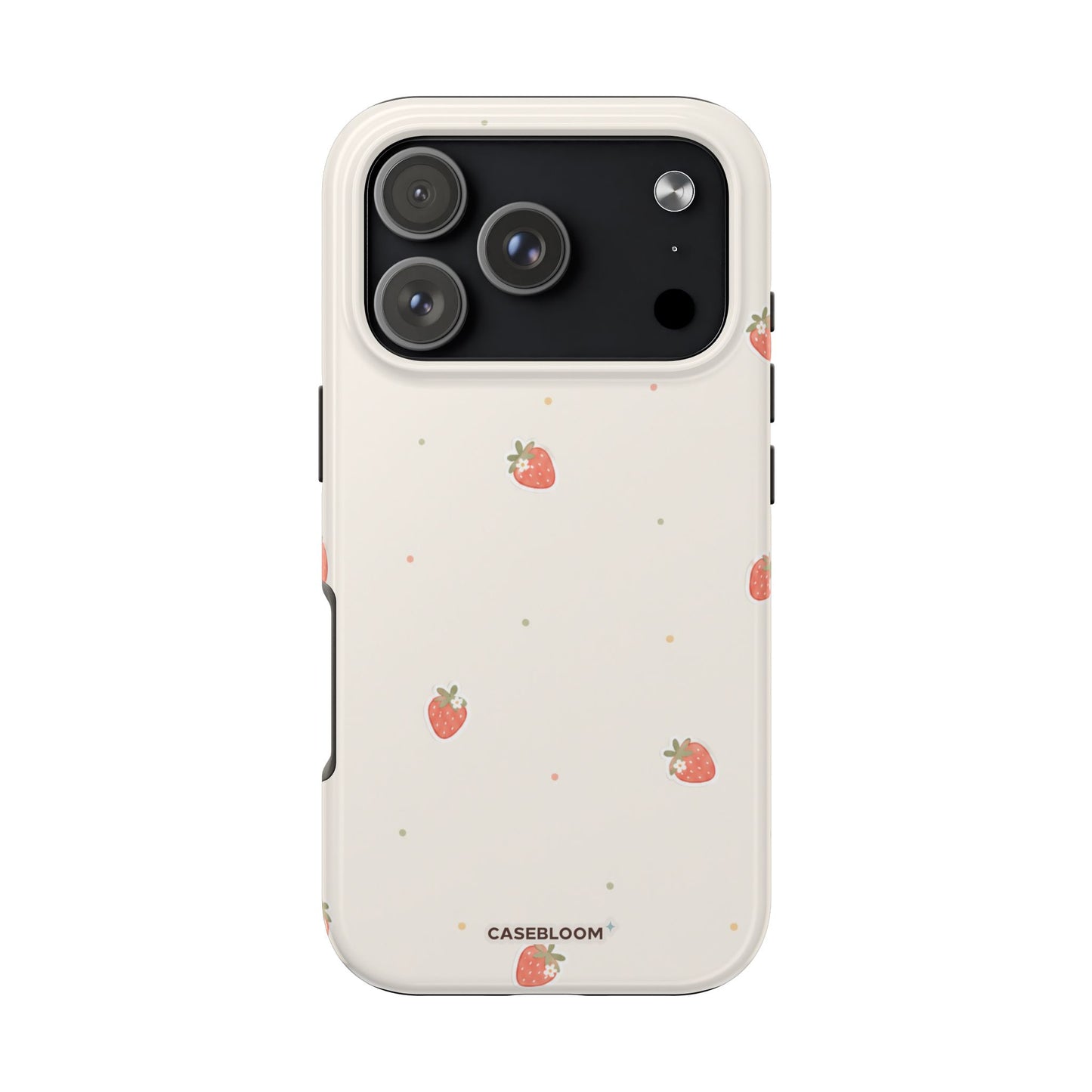 Soft Mini Strawberry - iPhone Case