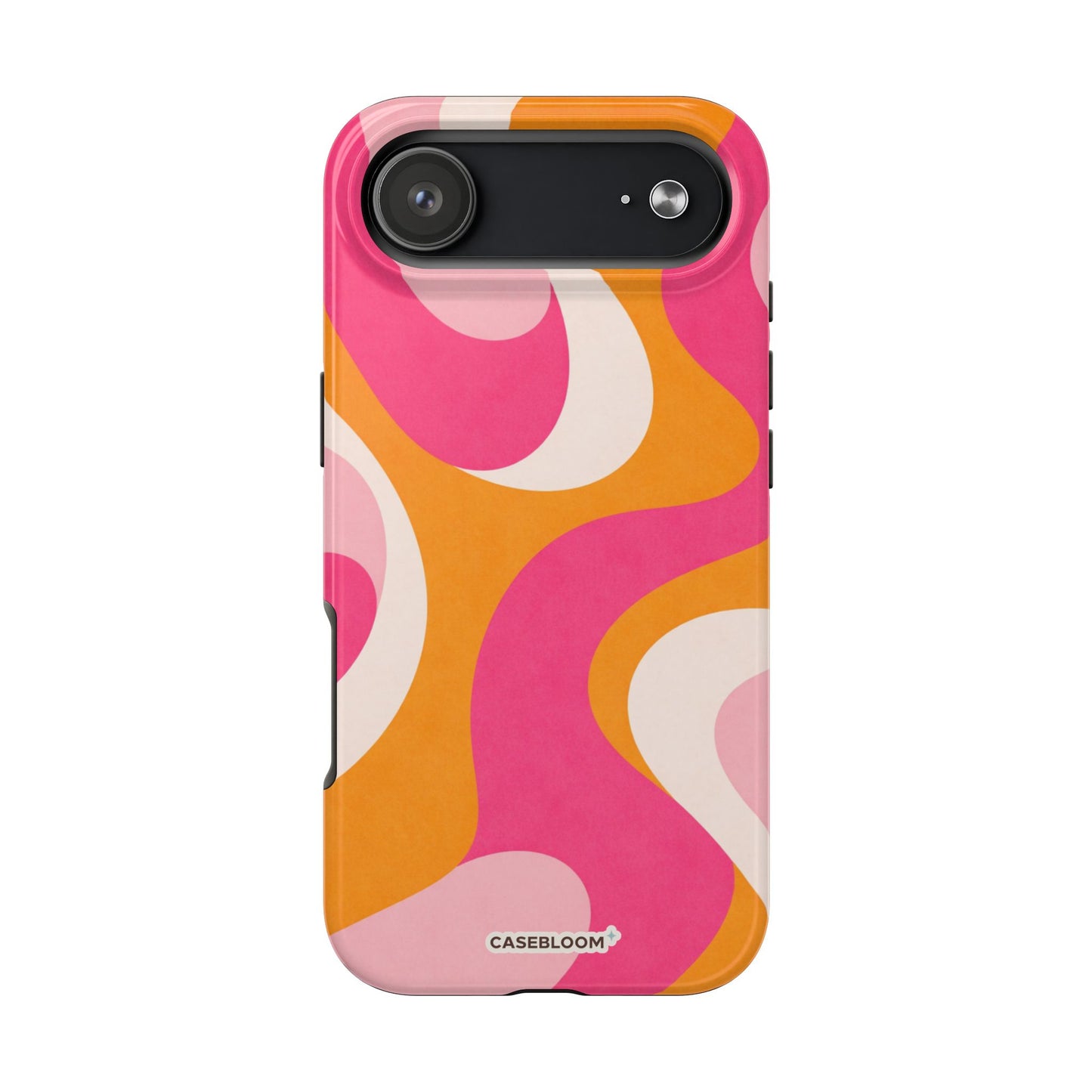Pink Citrus Wave - iPhone Case