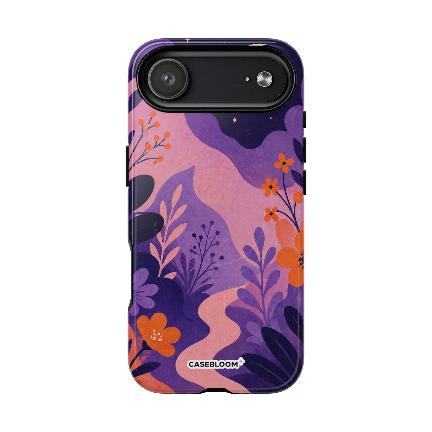 Violet Moon Garden - iPhone Case