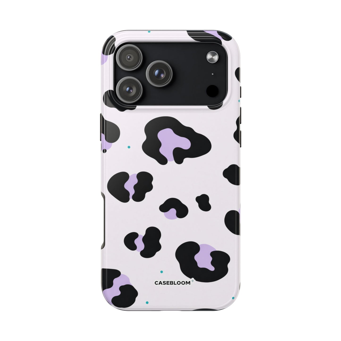 Lilac Leopard - iPhone Case