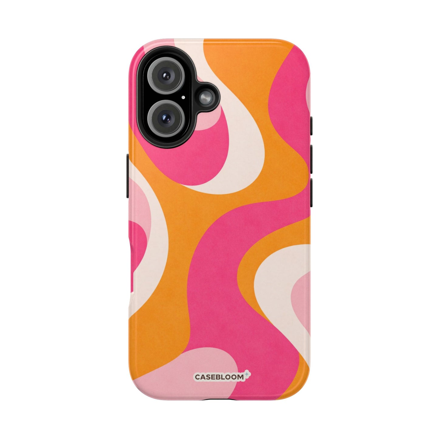 Pink Citrus Wave - iPhone Case