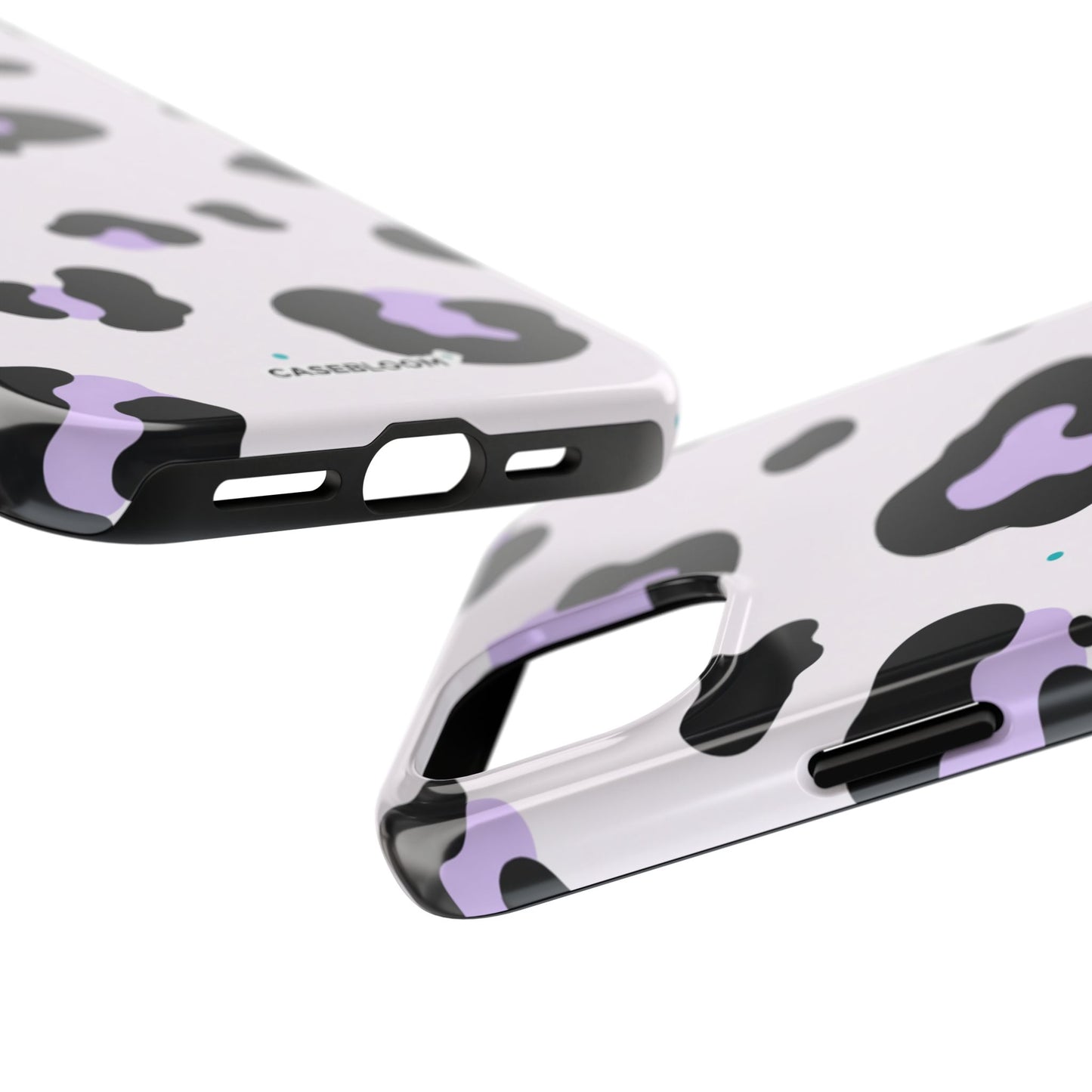 Lilac Leopard - iPhone Case
