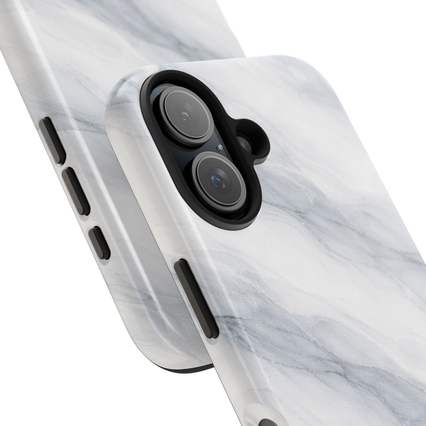 Silver Marble - iPhone Case