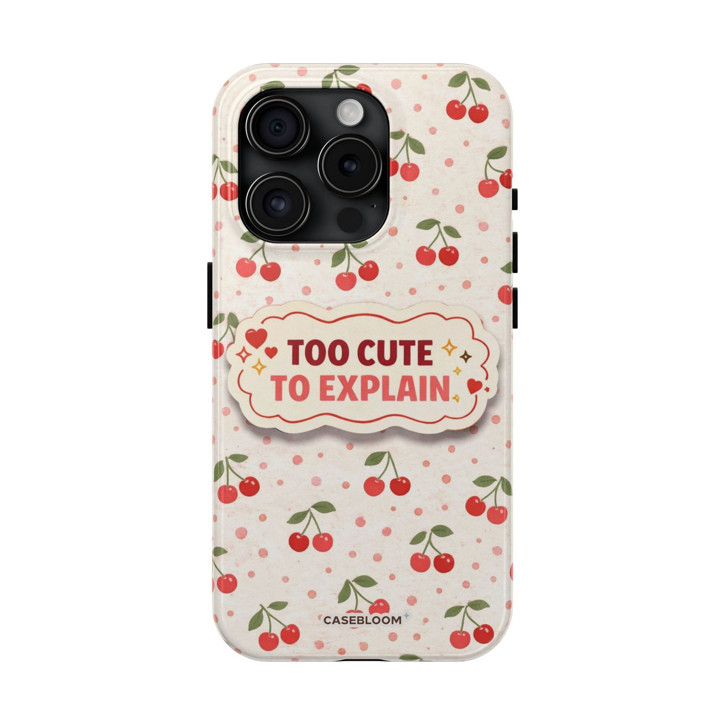 Cherry Darling - iPhone Case