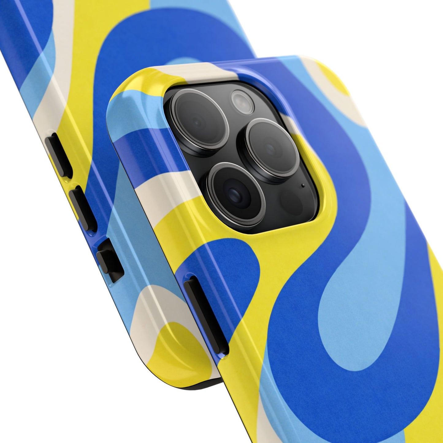 Cobalt Blue Lemon - iPhone Case