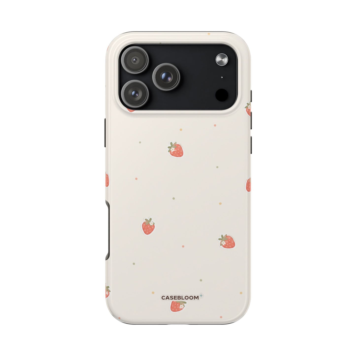 Soft Mini Strawberry - iPhone Case