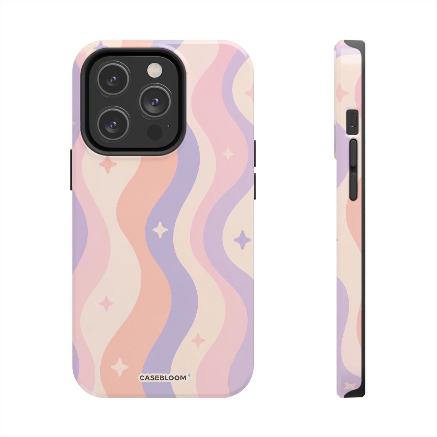 Pastel Stars Flow - iPhone Case