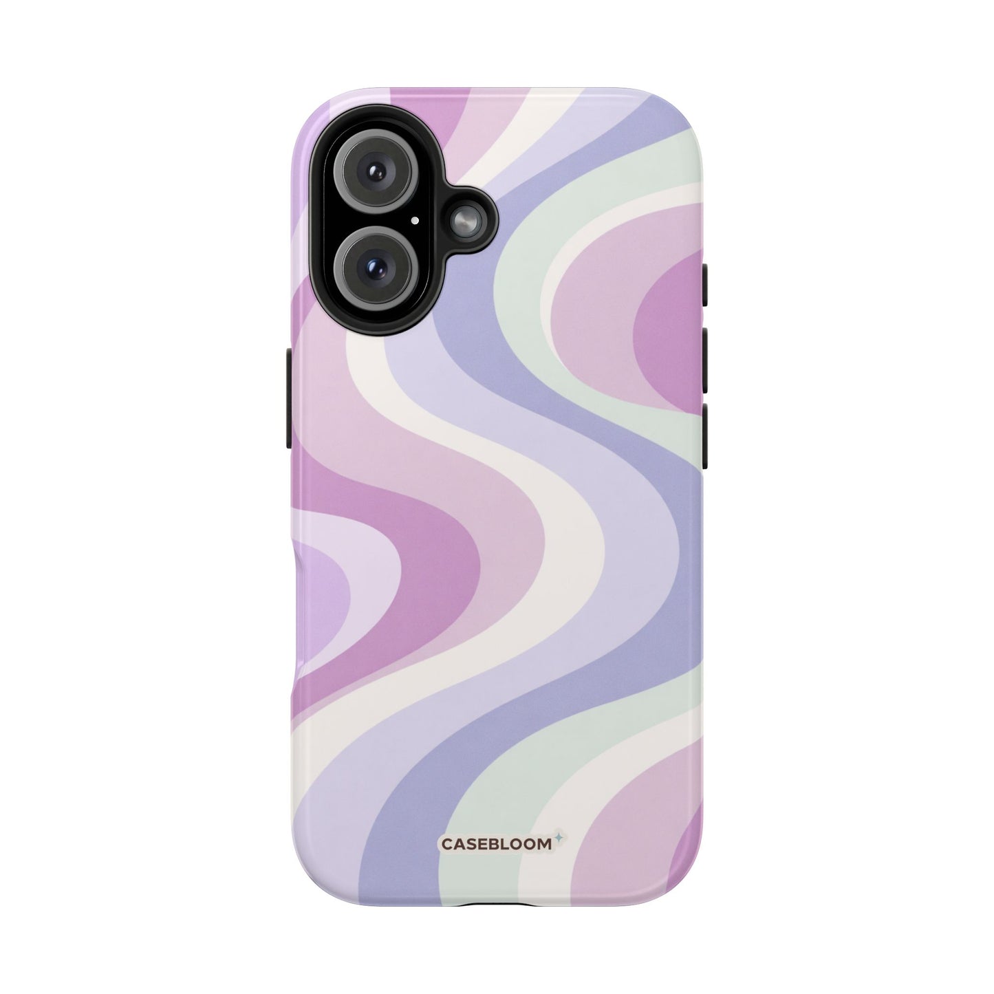 Pastel Drift Waves - iPhone Case