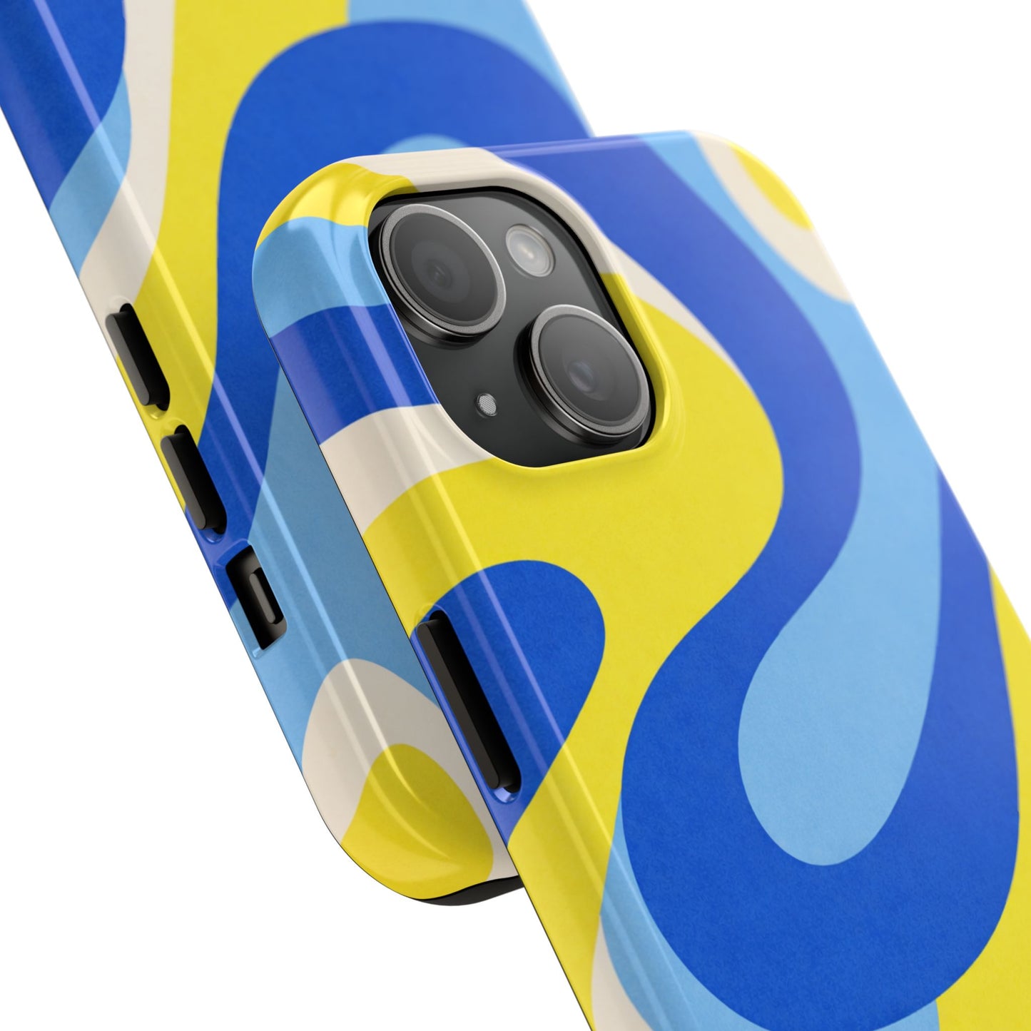 Cobalt Blue Lemon - iPhone Case