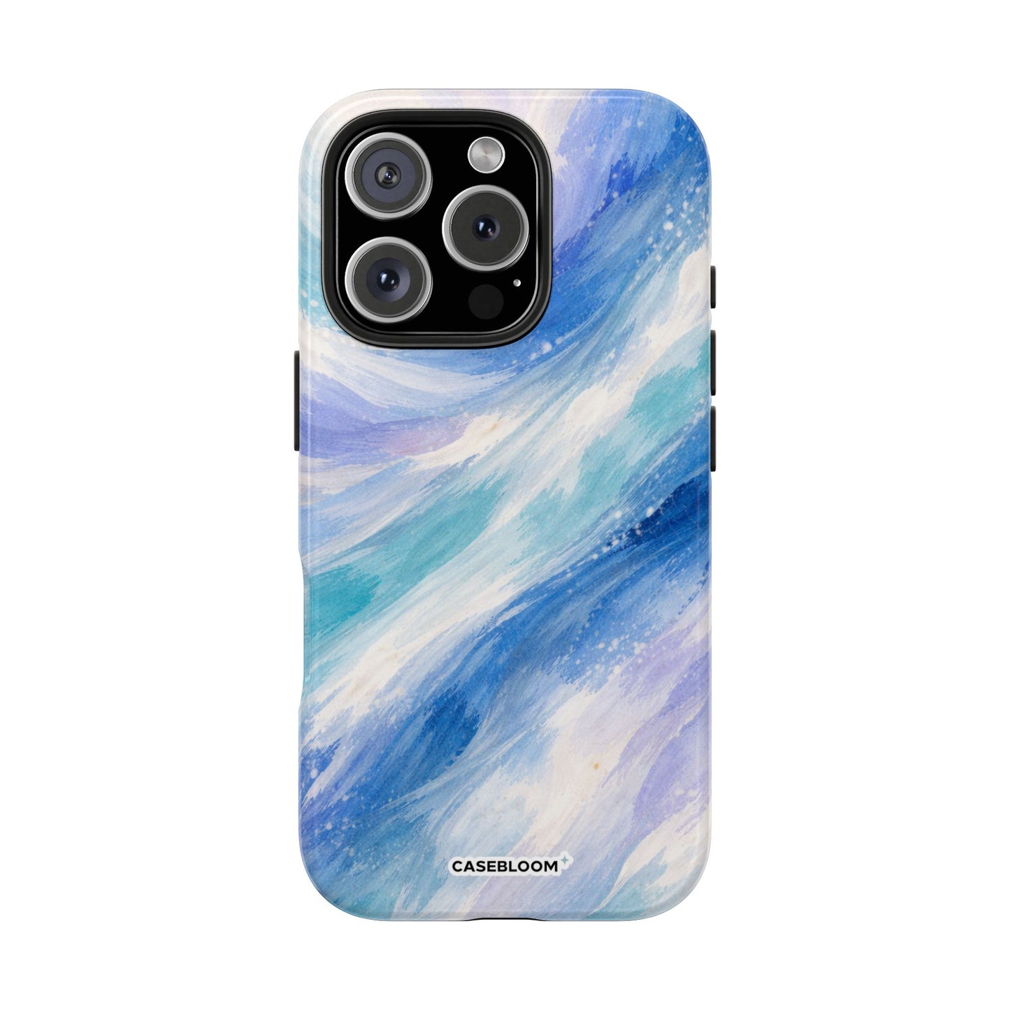 Azure Brushstroke - iPhone Case