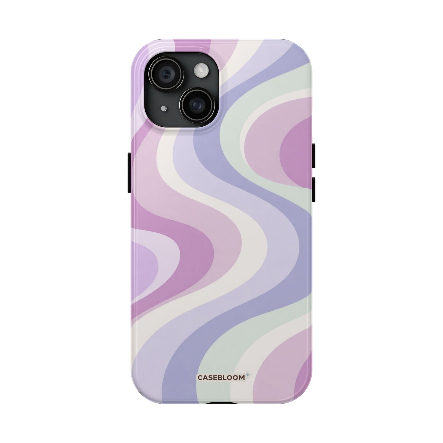 Pastel Drift Waves - iPhone Case