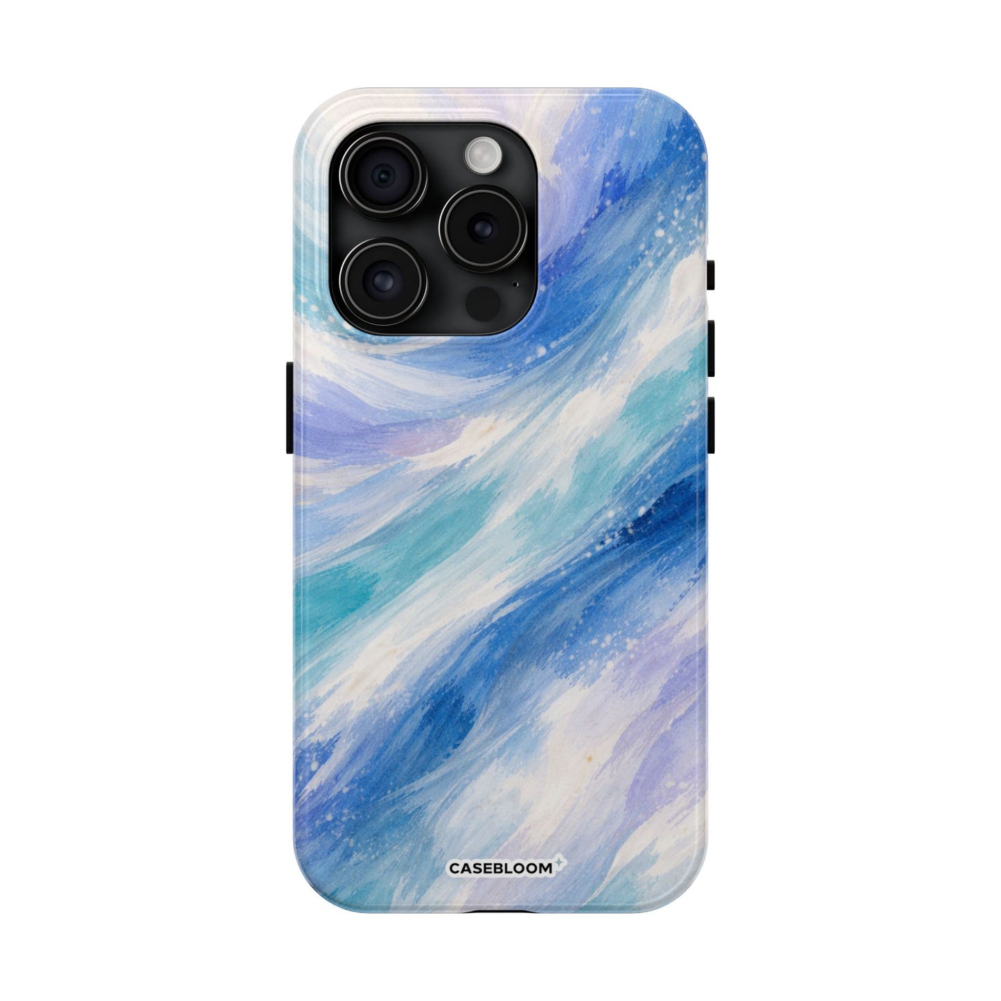 Azure Brushstroke - iPhone Case