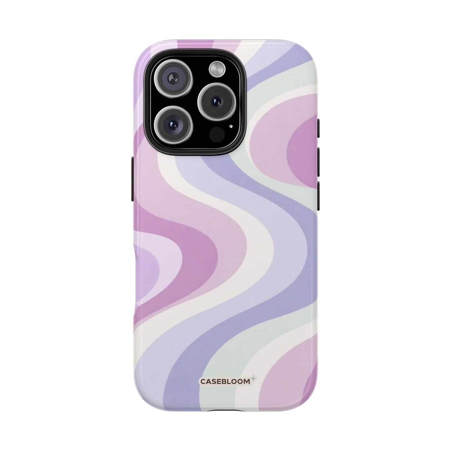 Pastel Drift Waves - iPhone Case