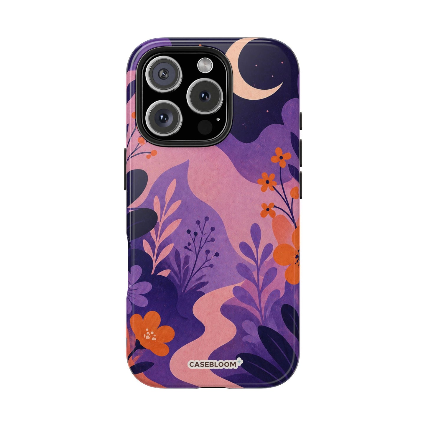Violet Moon Garden - iPhone Case