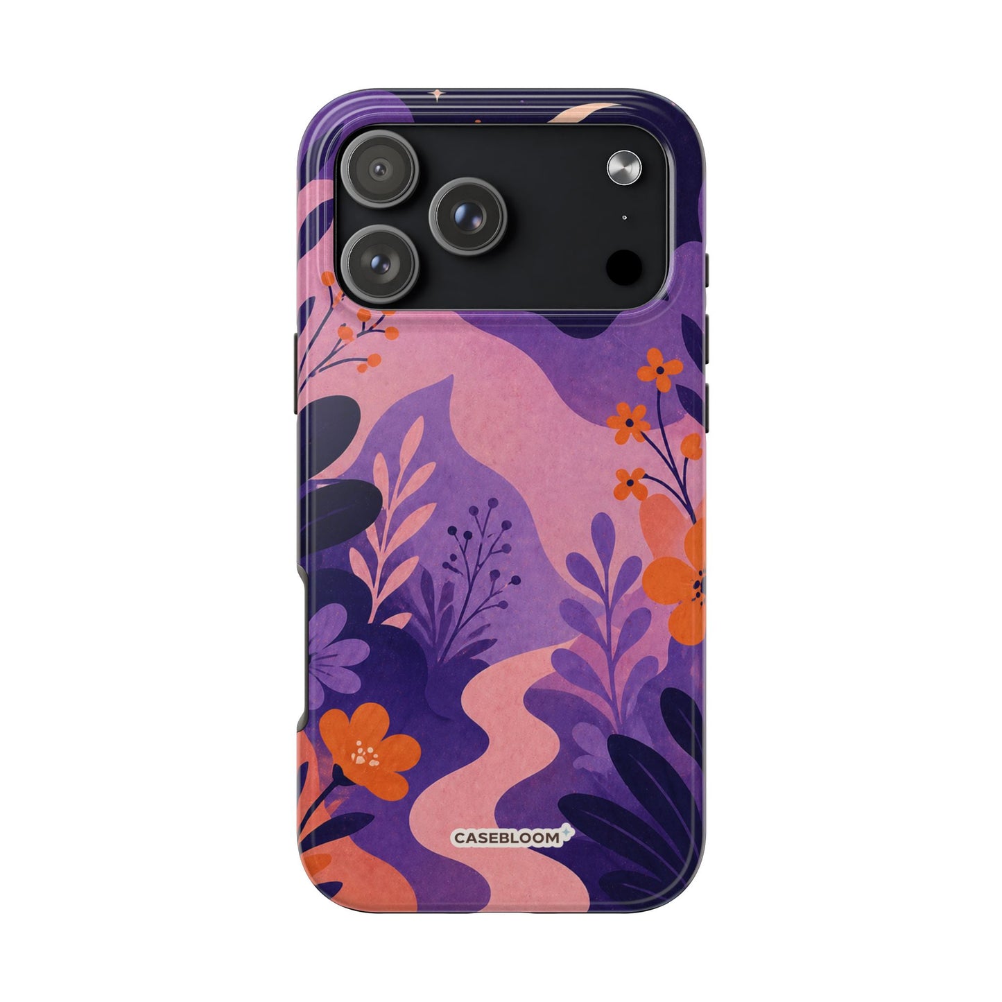 Violet Moon Garden - iPhone Case
