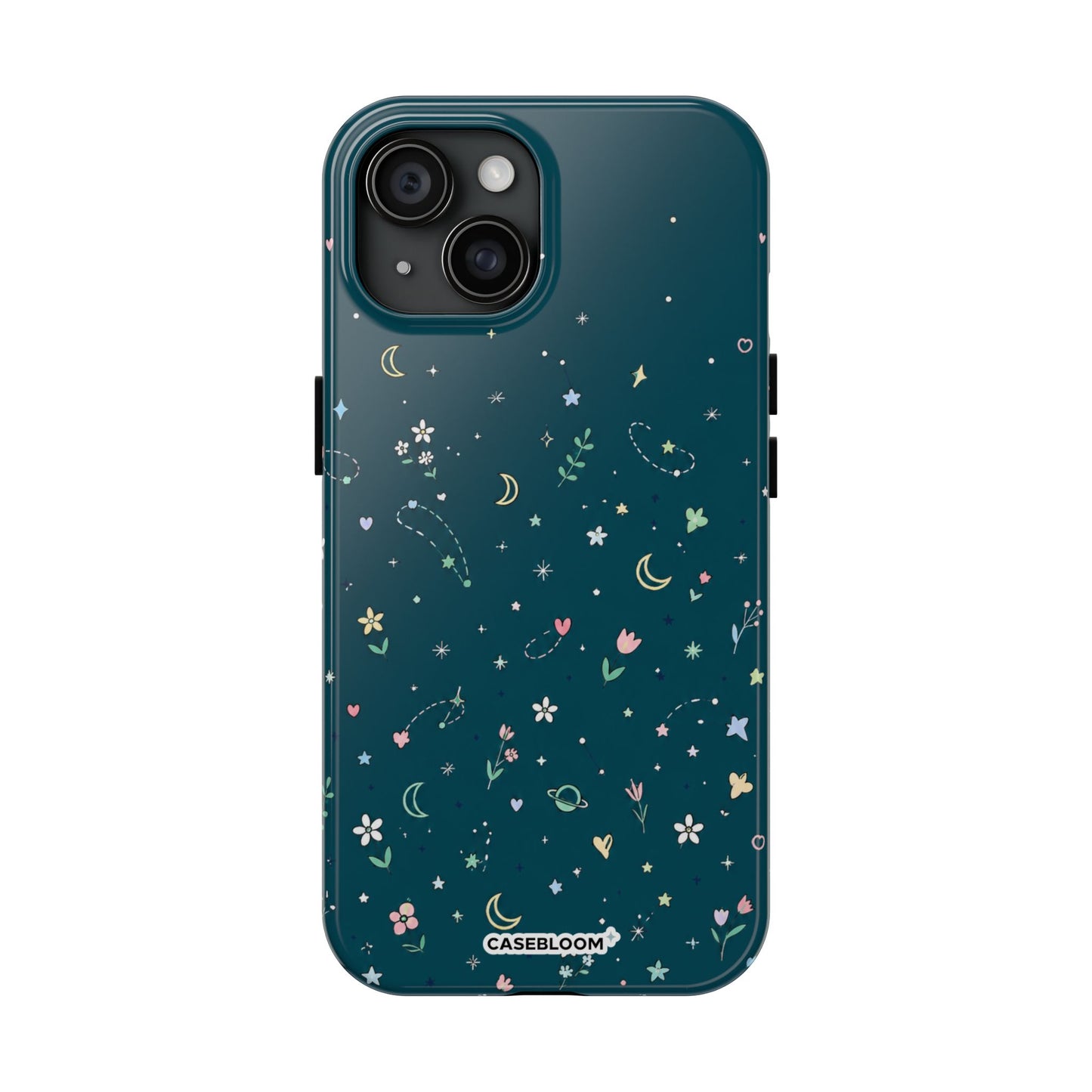 Midnight Flower Wish - iPhone Case
