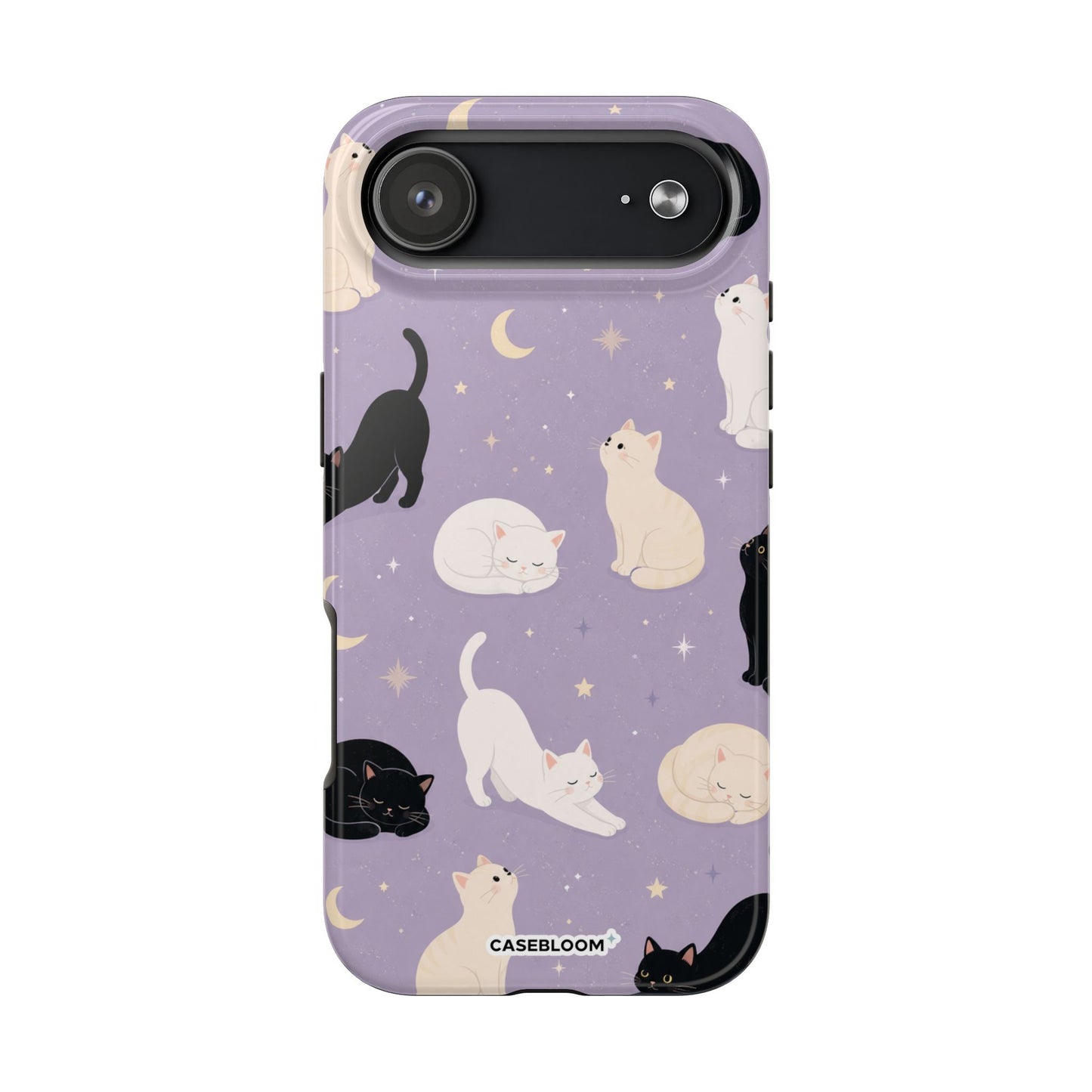 Moonlit Cats - iPhone Case