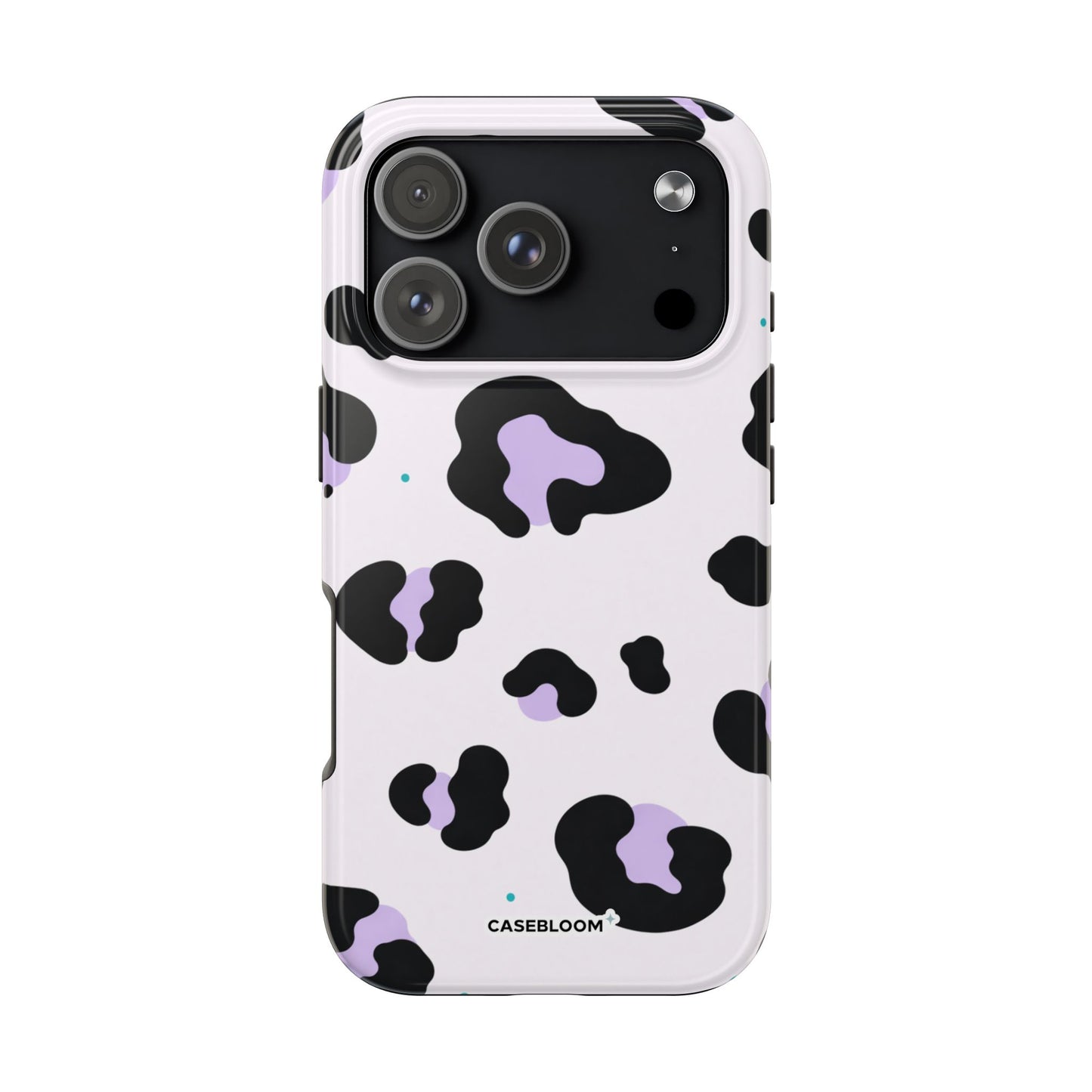 Lilac Leopard - iPhone Case