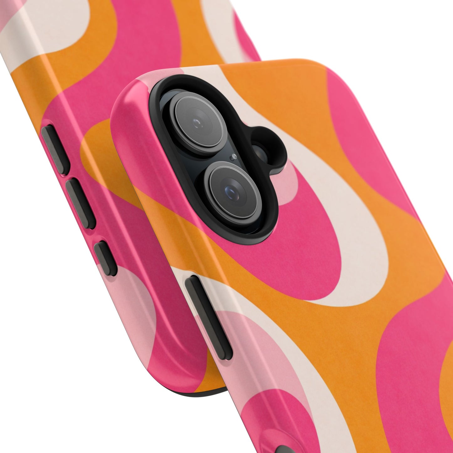 Pink Citrus Wave - iPhone Case