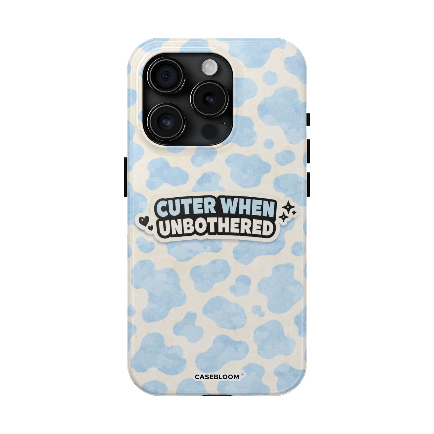 Unbothered Cutie - iPhone Case
