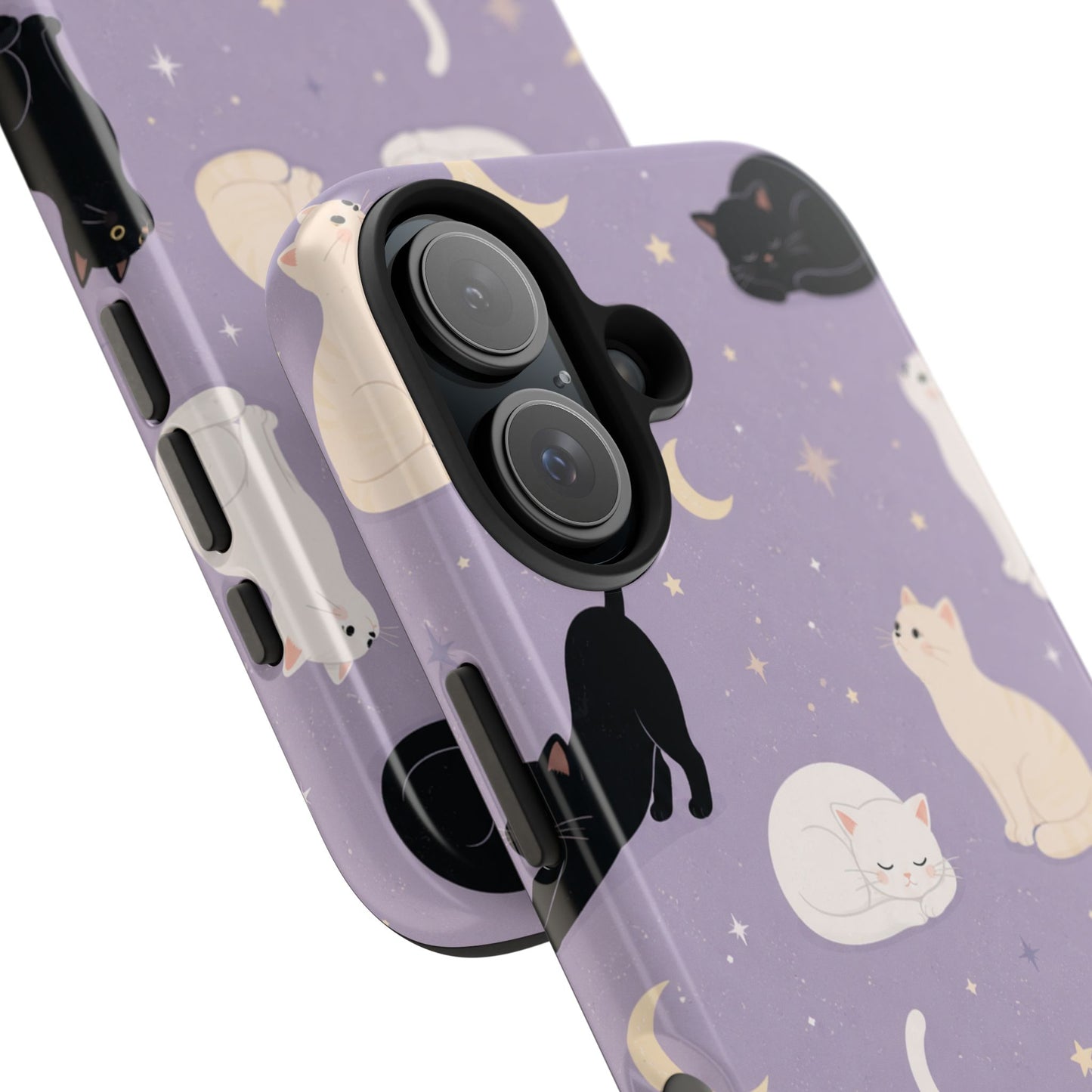 Moonlit Cats - iPhone Case