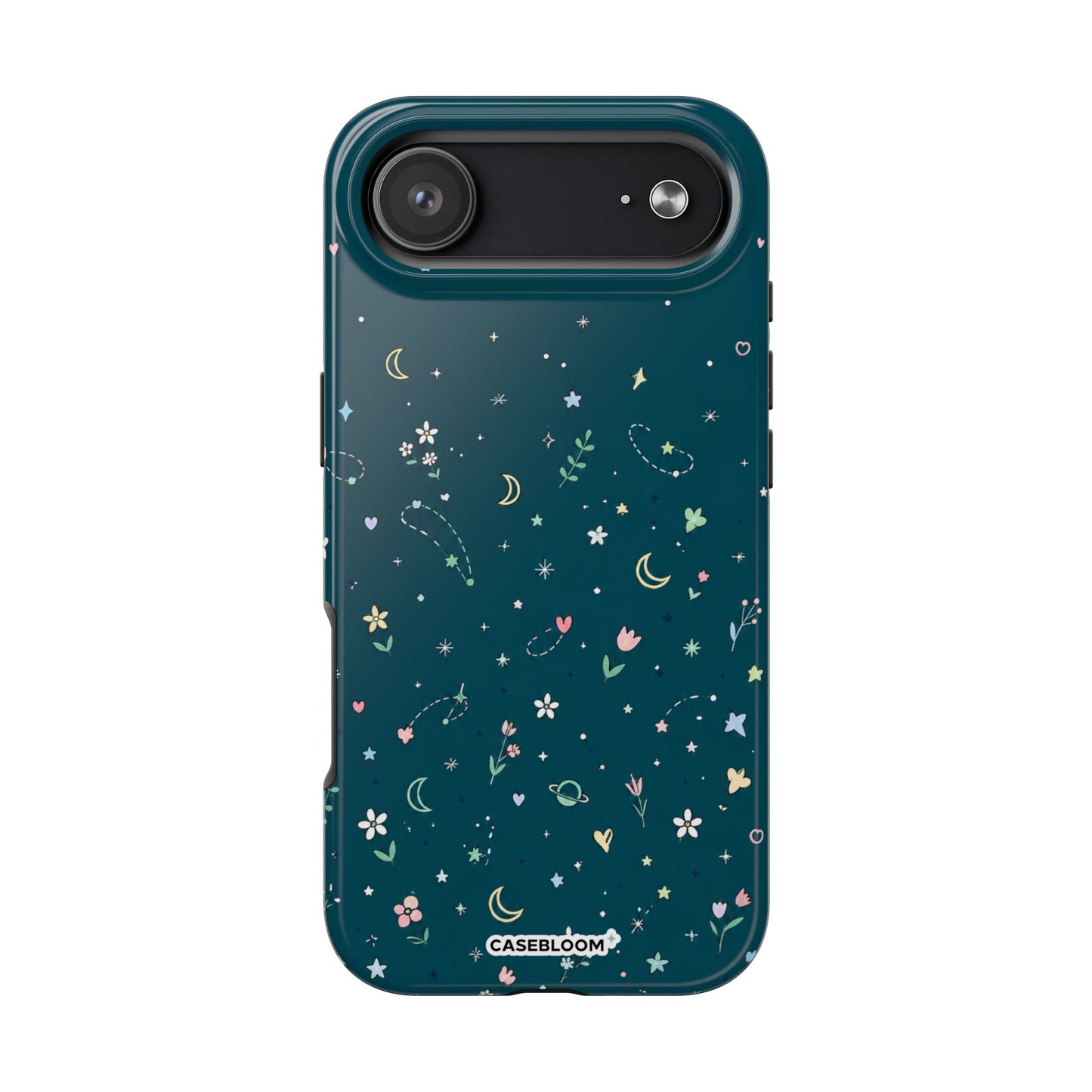 Midnight Flower Wish - iPhone Case