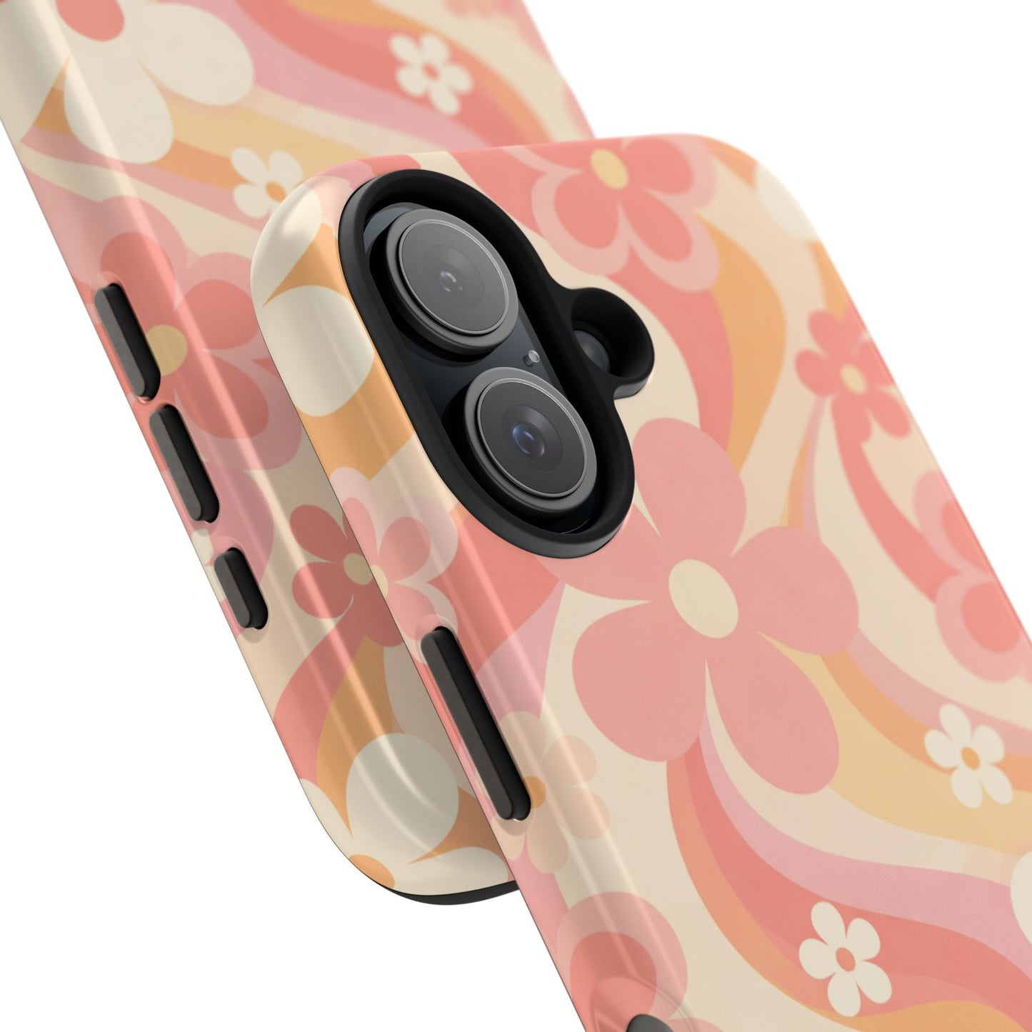 Peachy Bloom - iPhone Case