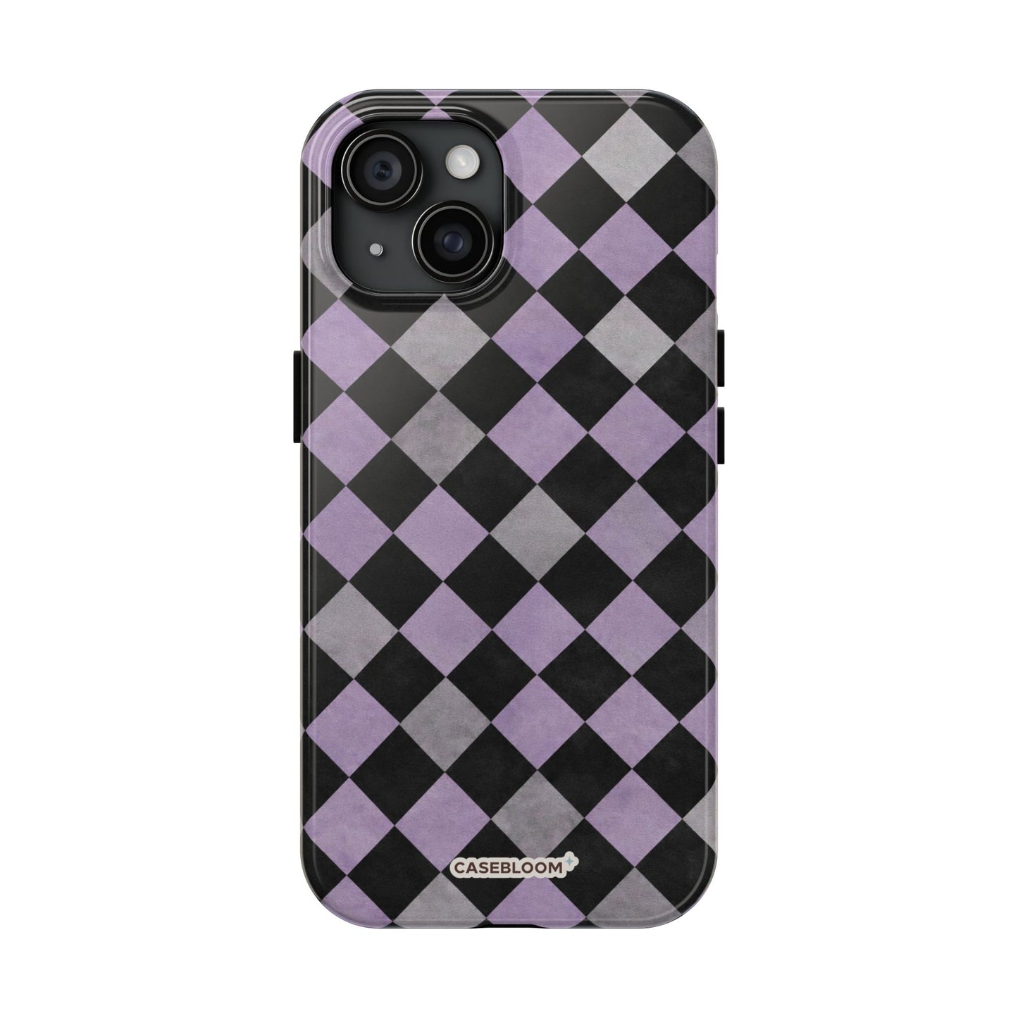 Lilac Argyle - iPhone Case