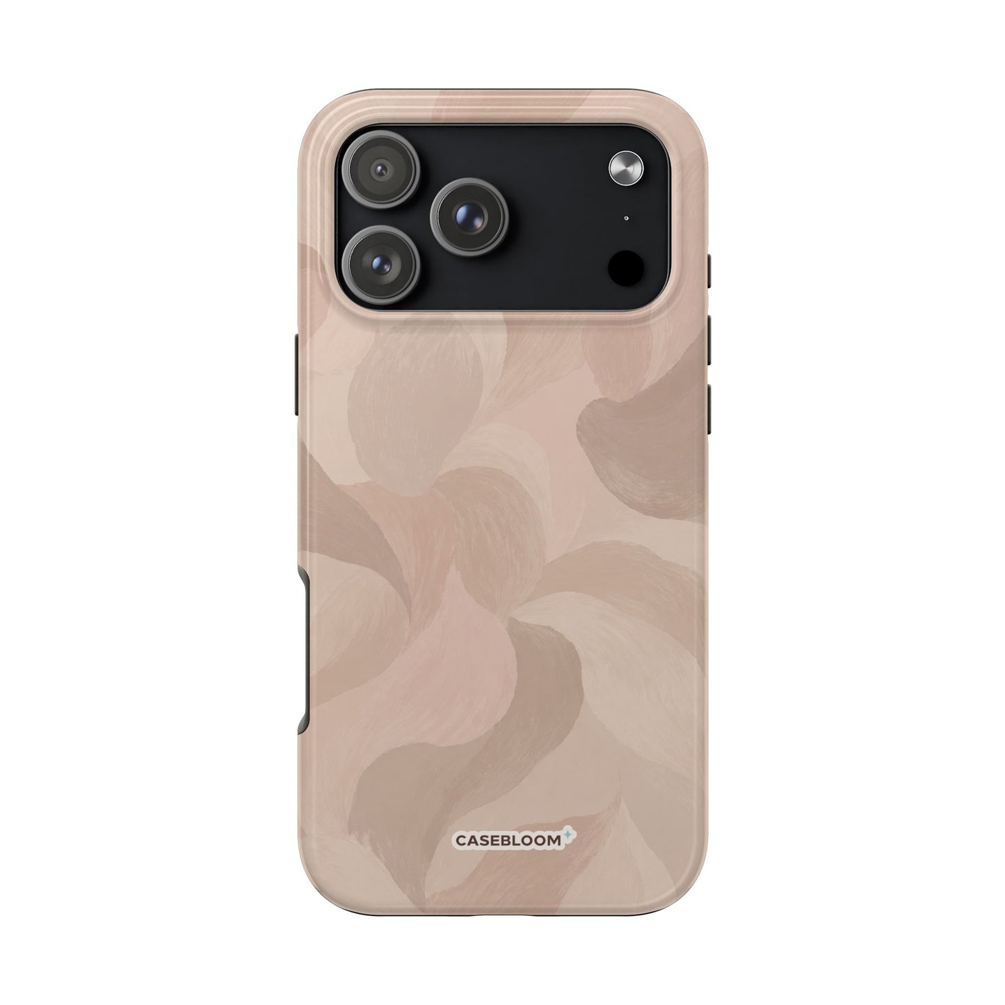 Nude Twist Petals - iPhone Case