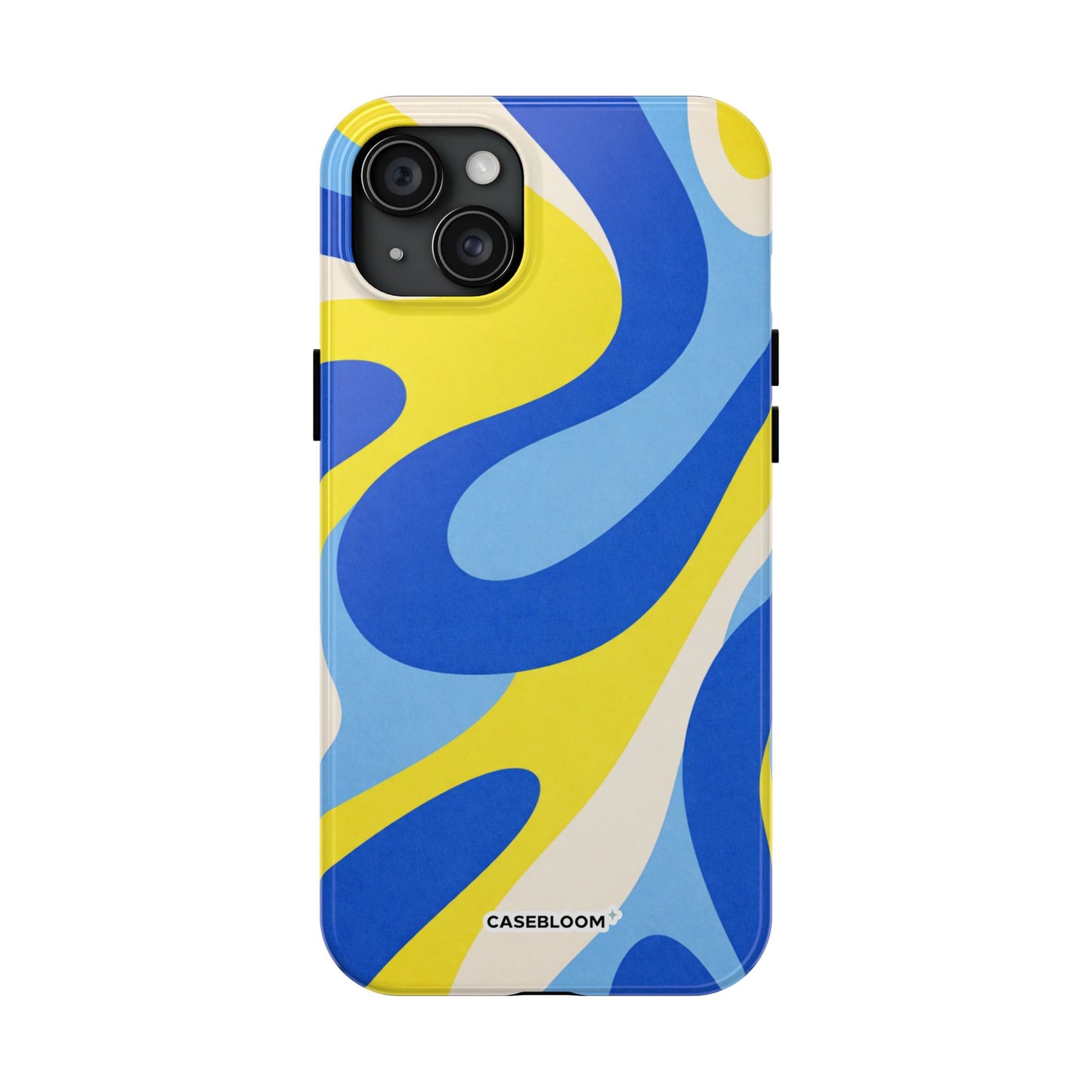 Cobalt Blue Lemon - iPhone Case
