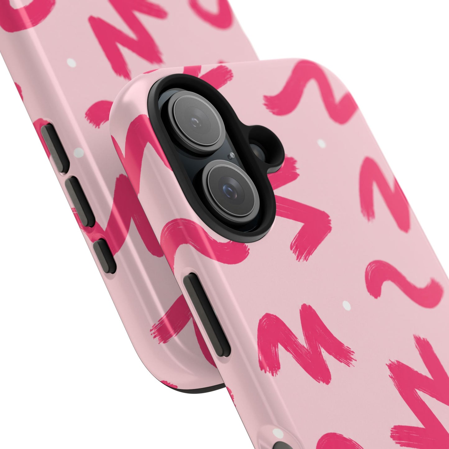 Bubblegum Squiggle - iPhone Case