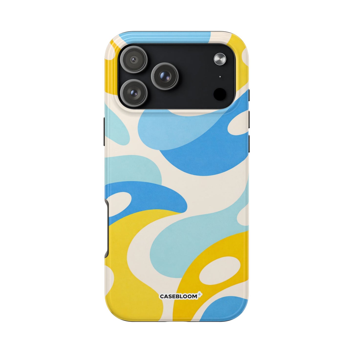 Blue Lemon Flow - iPhone Case