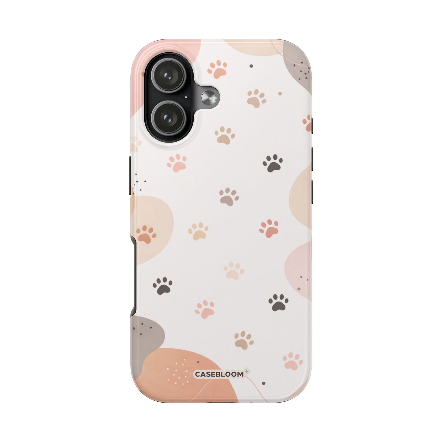Blush Paw Scatter - iPhone Essentials Case