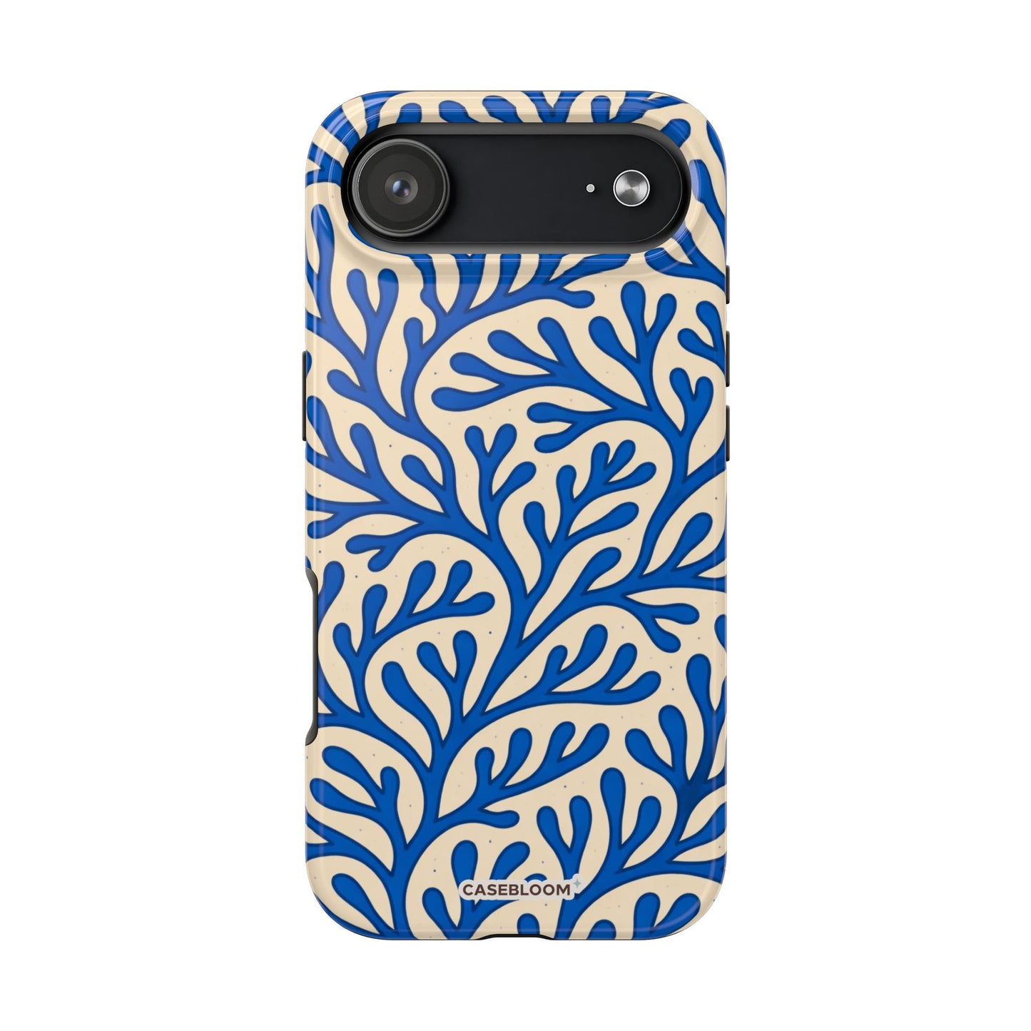 Blue Coral Coastal - iPhone Case