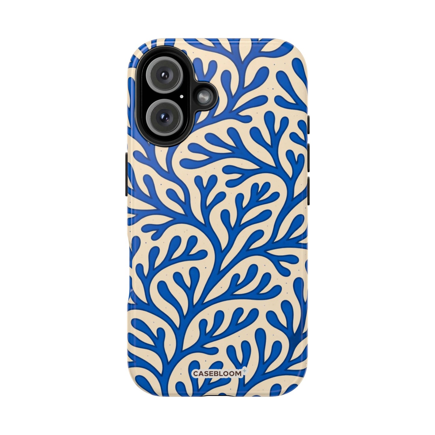 Blue Coral Coastal - iPhone Case