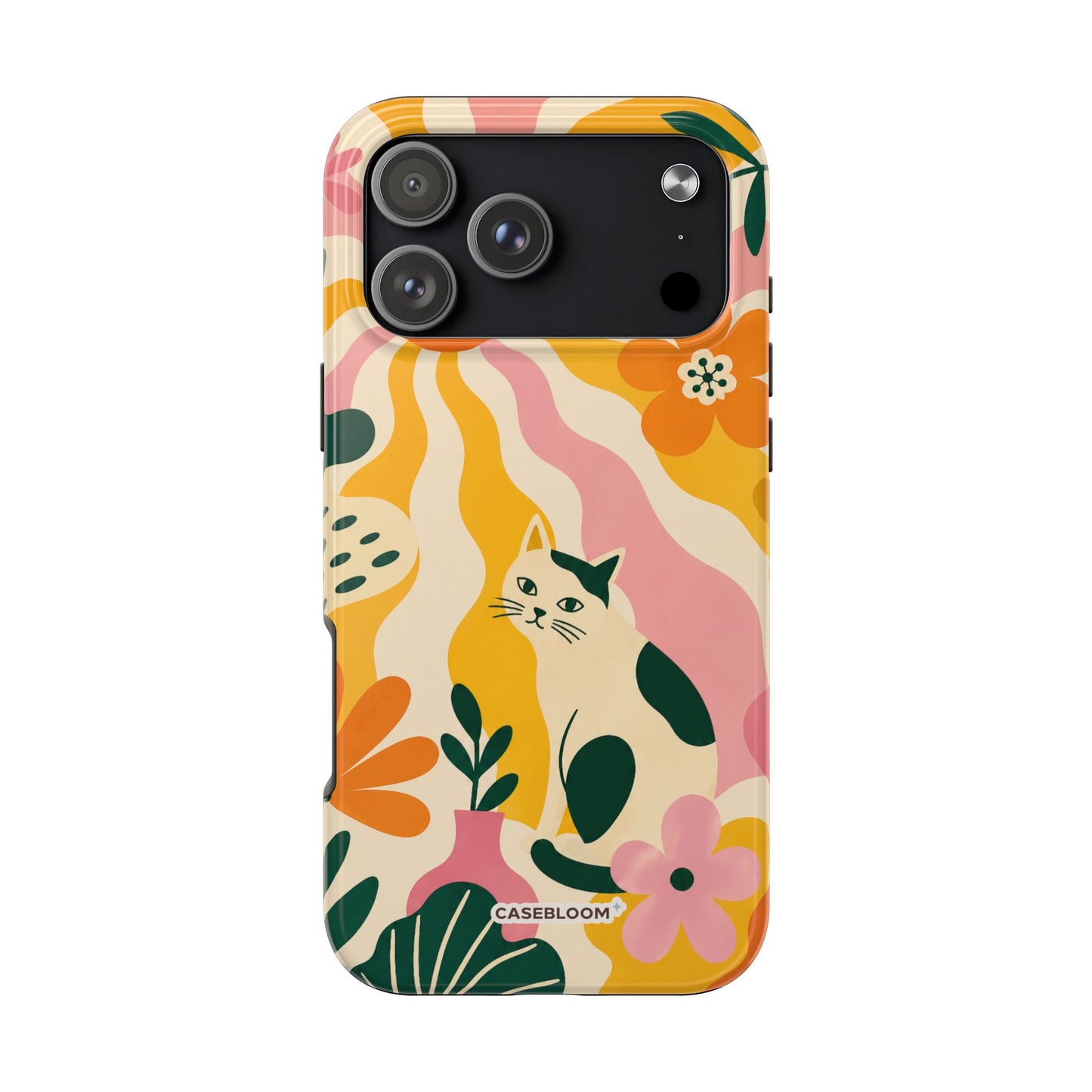Garden Cat Pop - iPhone Case