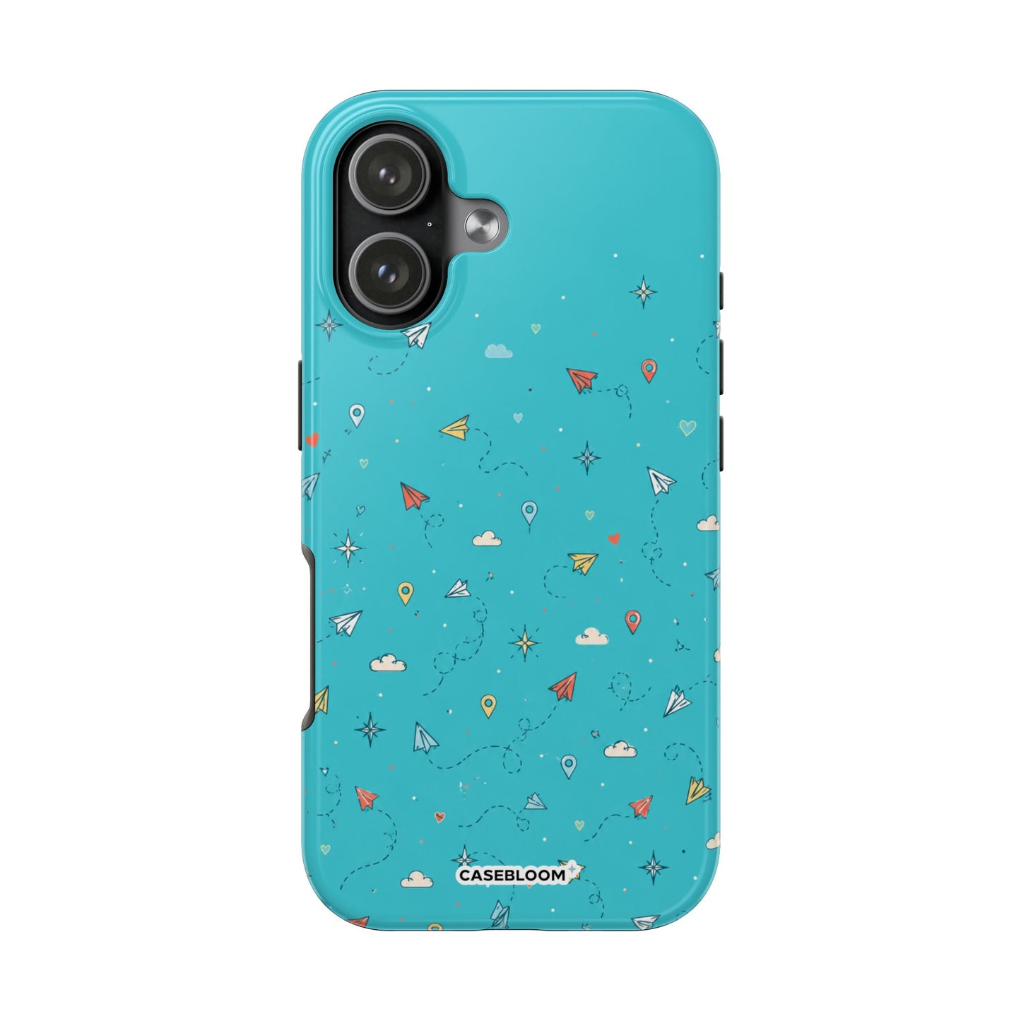 Paper Plane Escape - iPhone Case