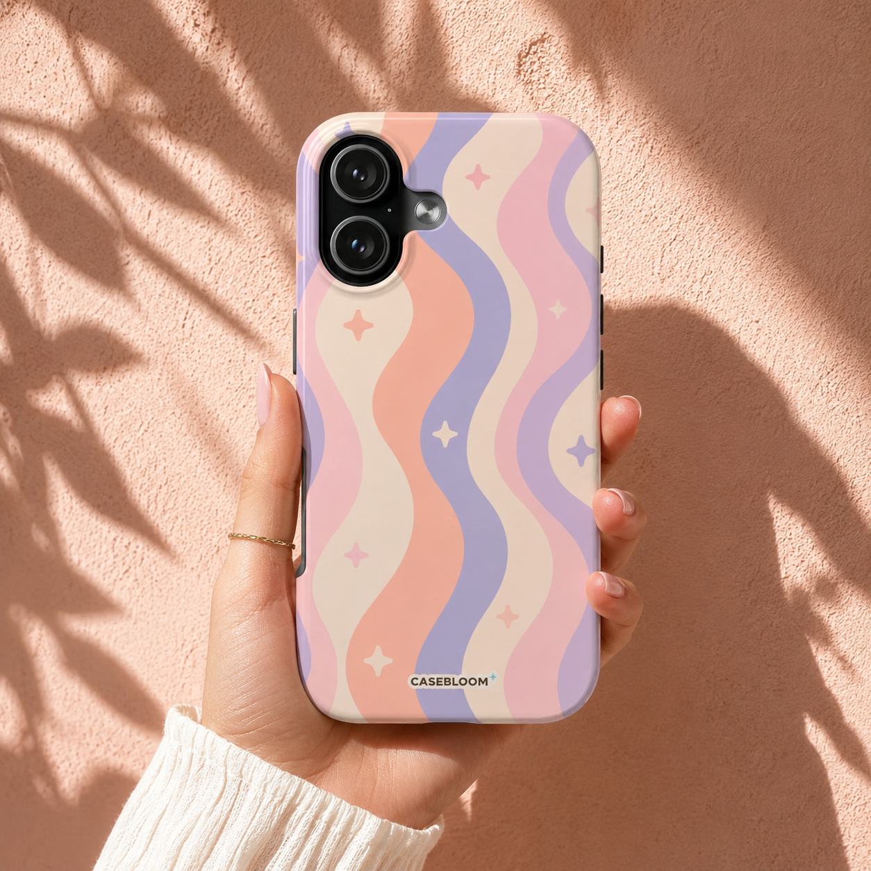 Pastel Stars Flow - iPhone Case